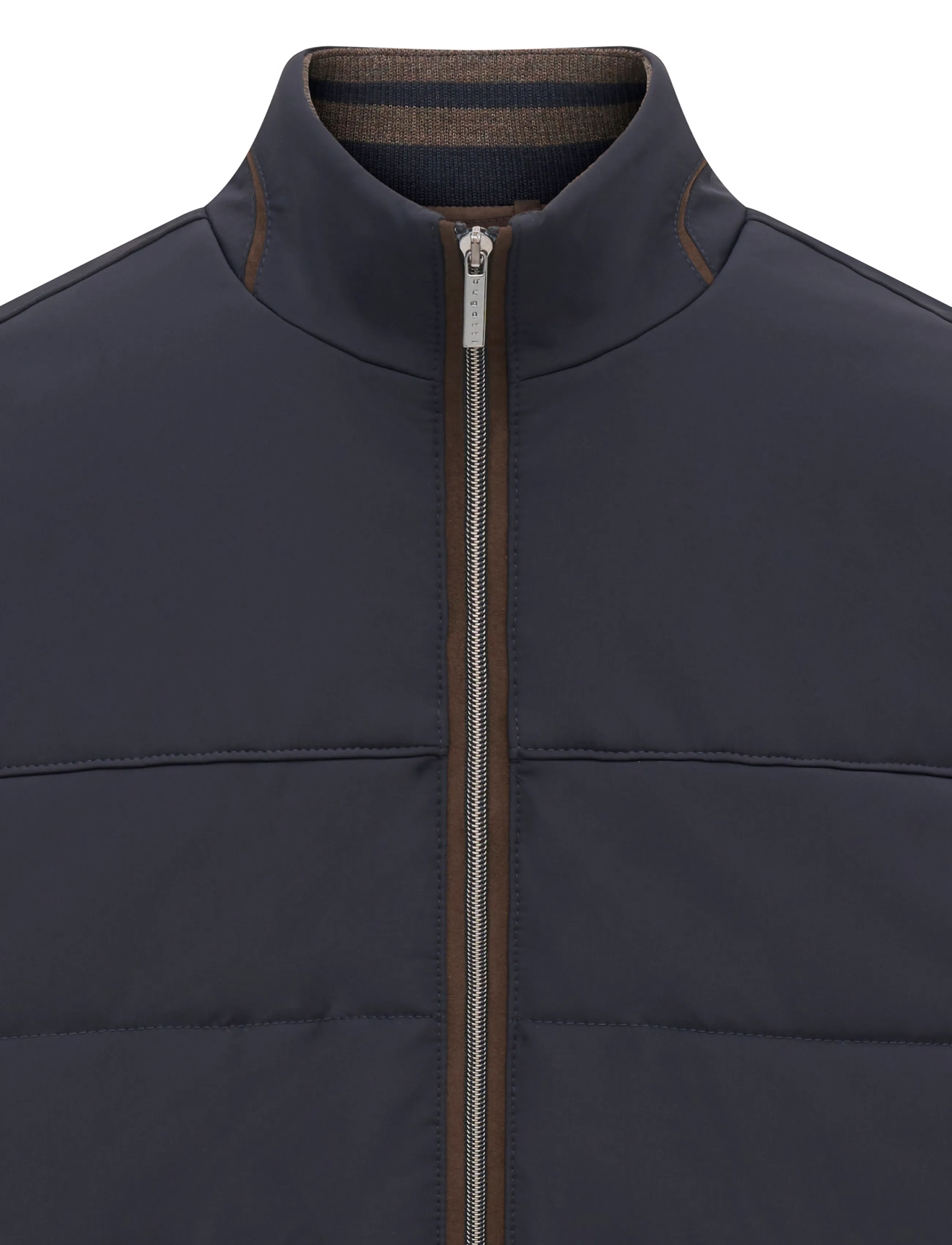 Bugatti - knitted cardigan - hybrid-jacken - navy blue - 5