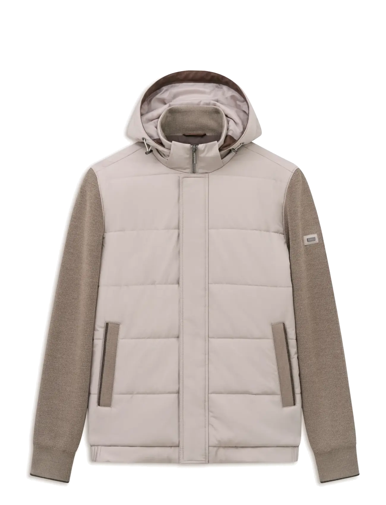 Bugatti - Knitted cardigan - taupe - 1