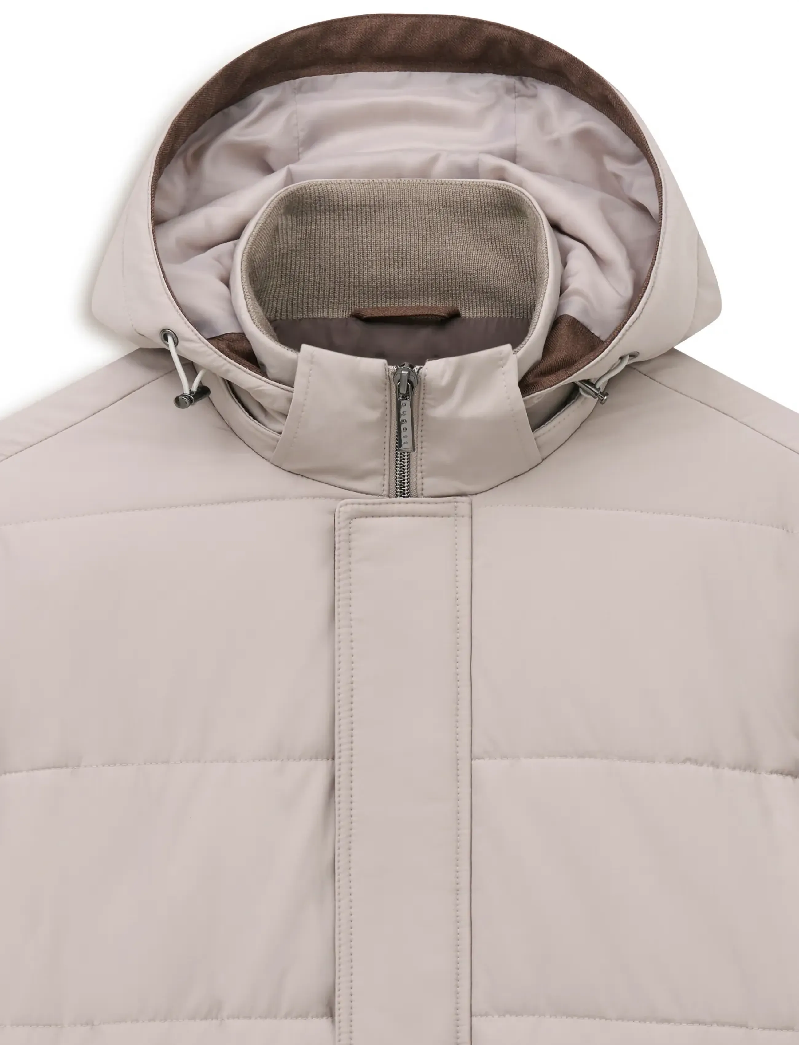 Bugatti - Knitted cardigan - taupe - 5