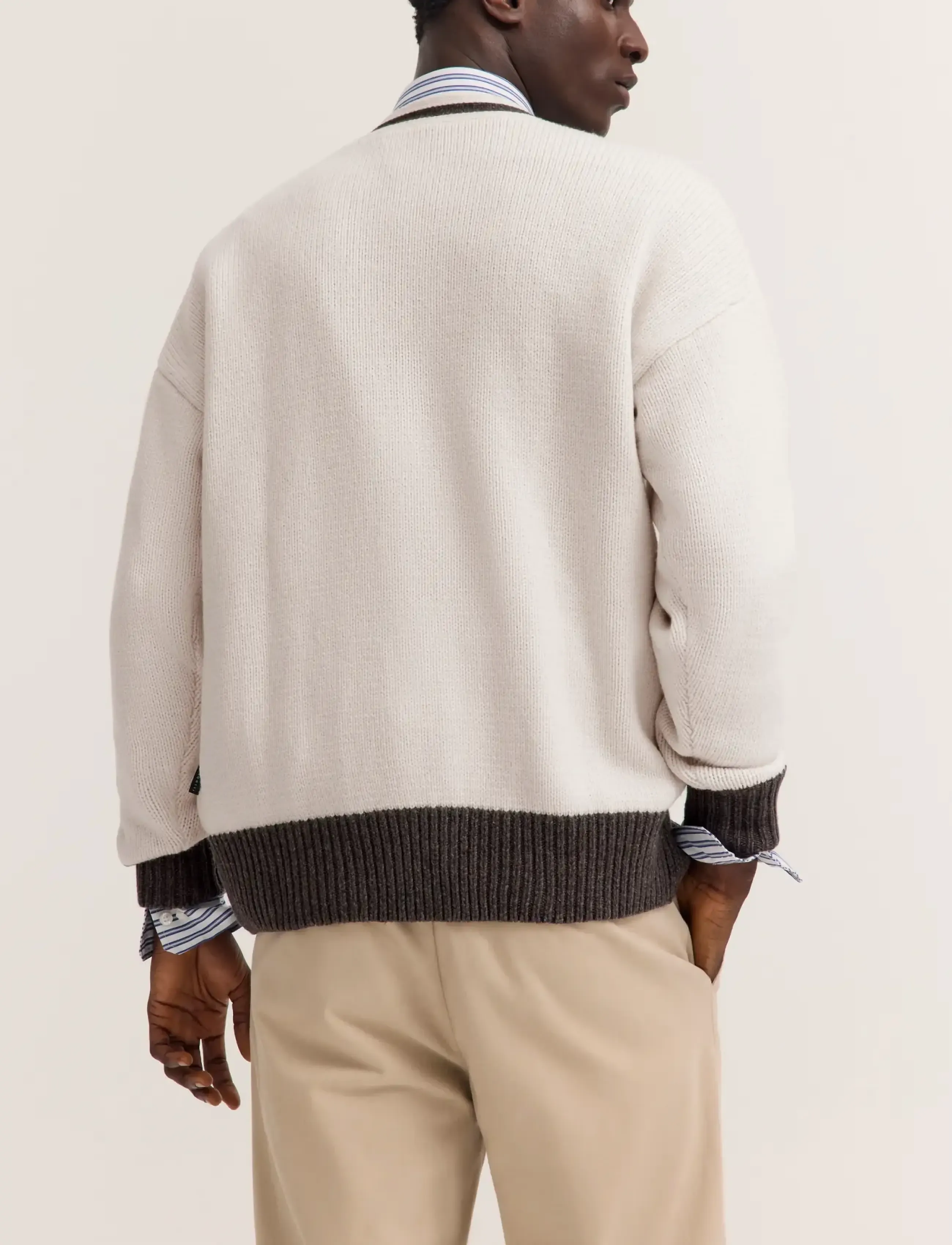 Bugatti Knitted Cardigan herr – bild 2