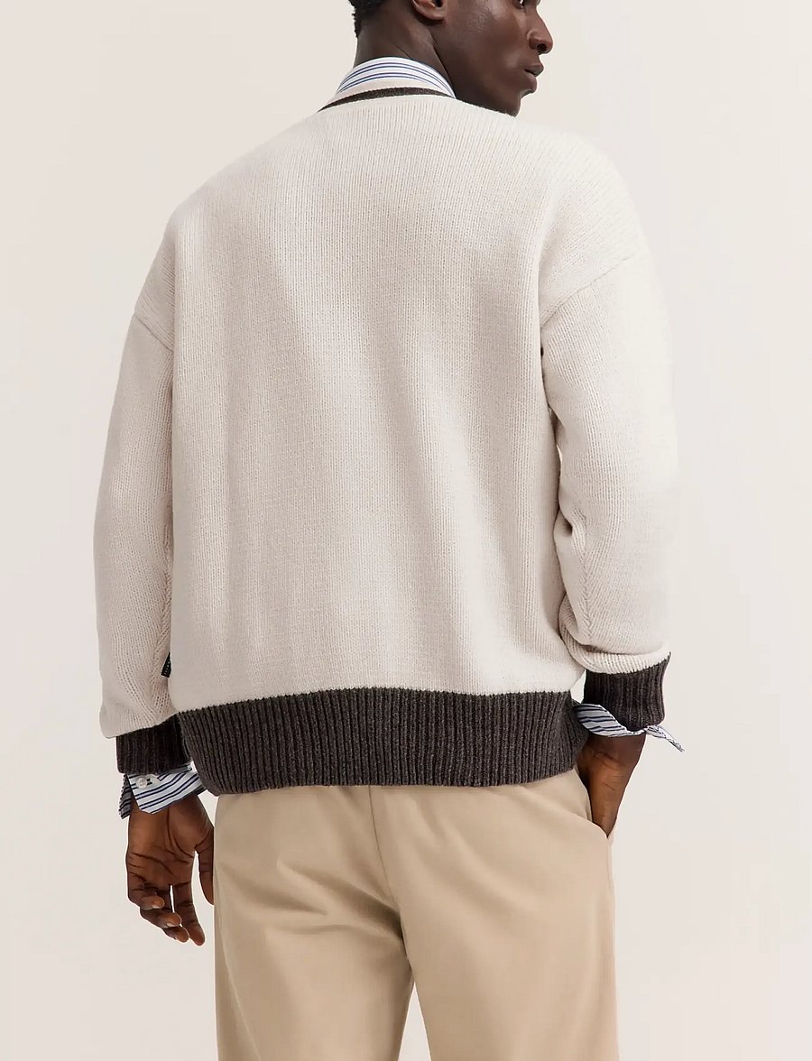 Bugatti - Knitted cardigan - koftor - ecru - 3