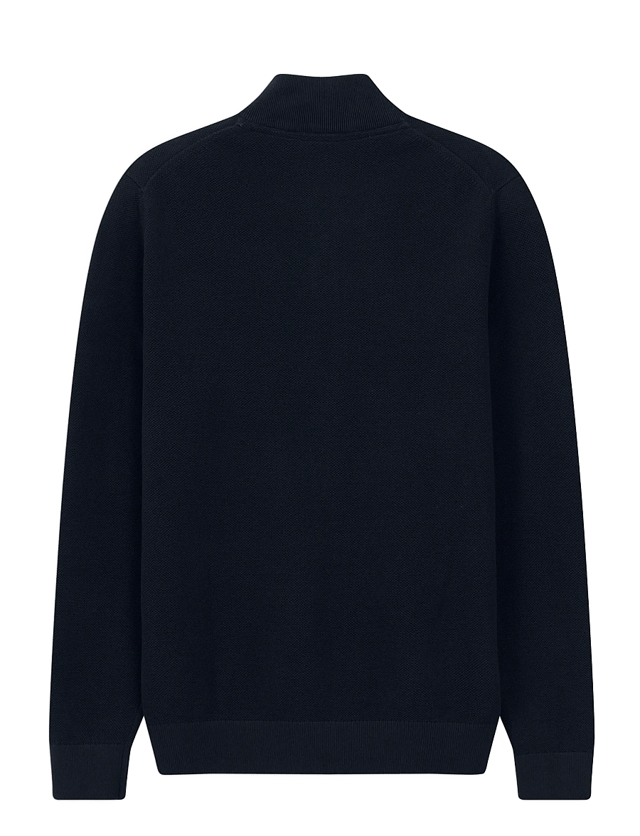 Bugatti - Knit jacket - navy blue - 2