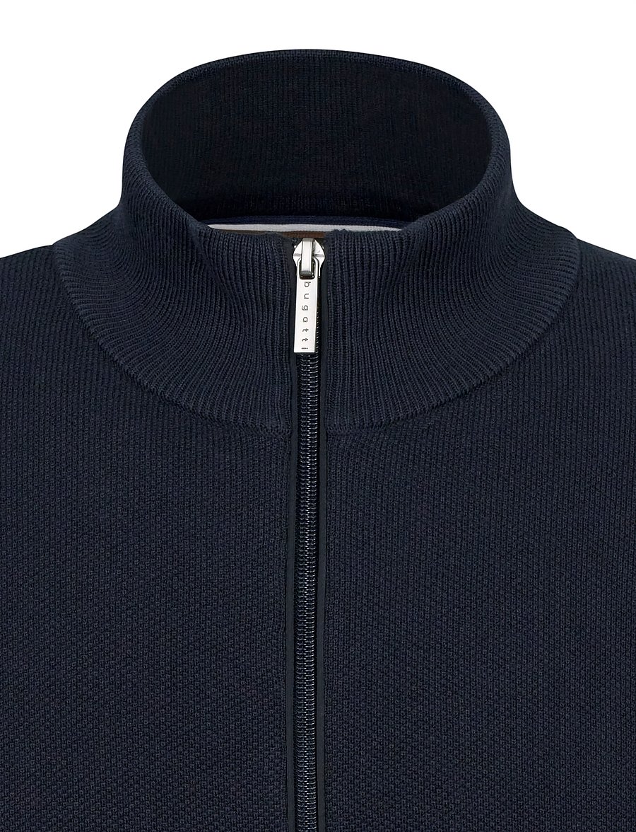 Bugatti - Knit jacket - navy blue - 5