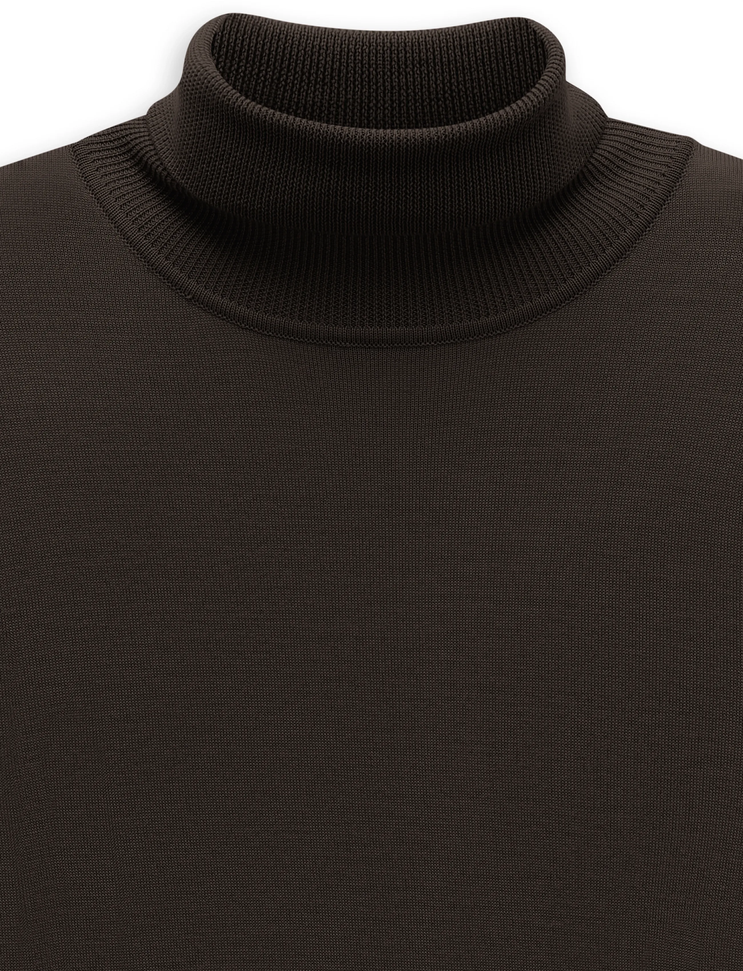 Bugatti - turtle neck pullover - polokrage - brown - 2