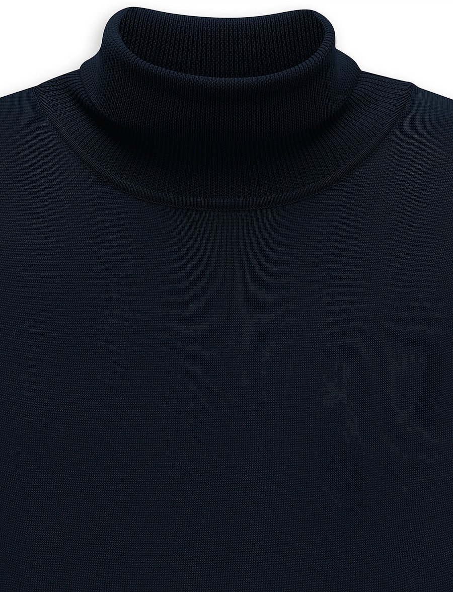 Bugatti - turtle neck pullover - rullekraver - navy blue - 2