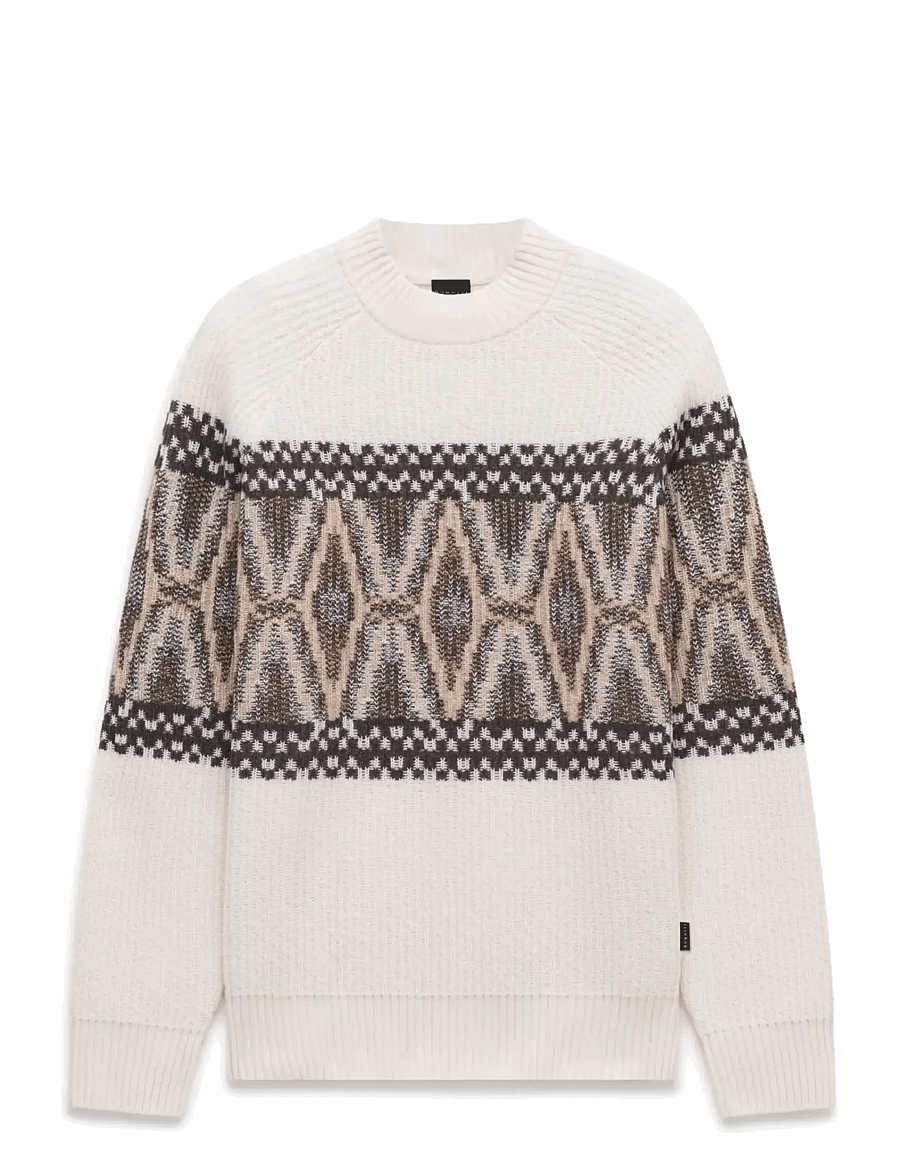 Bugatti - Turtle neck pullover - rundhalsad - ecru - 1