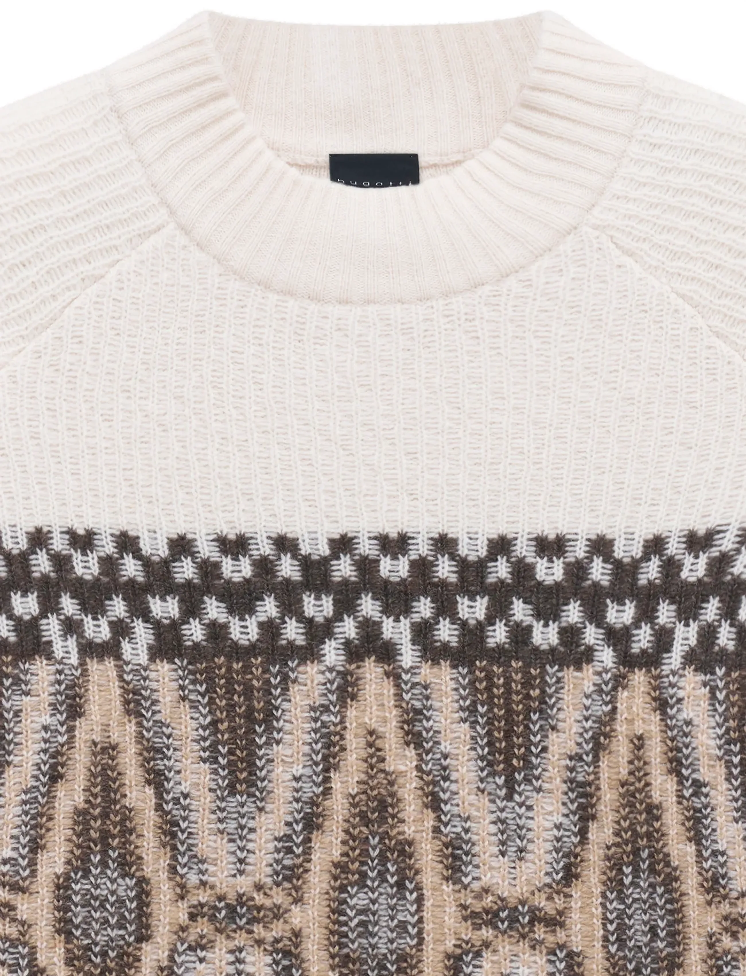 Bugatti - Turtle neck pullover - rundhalsad - ecru - 5