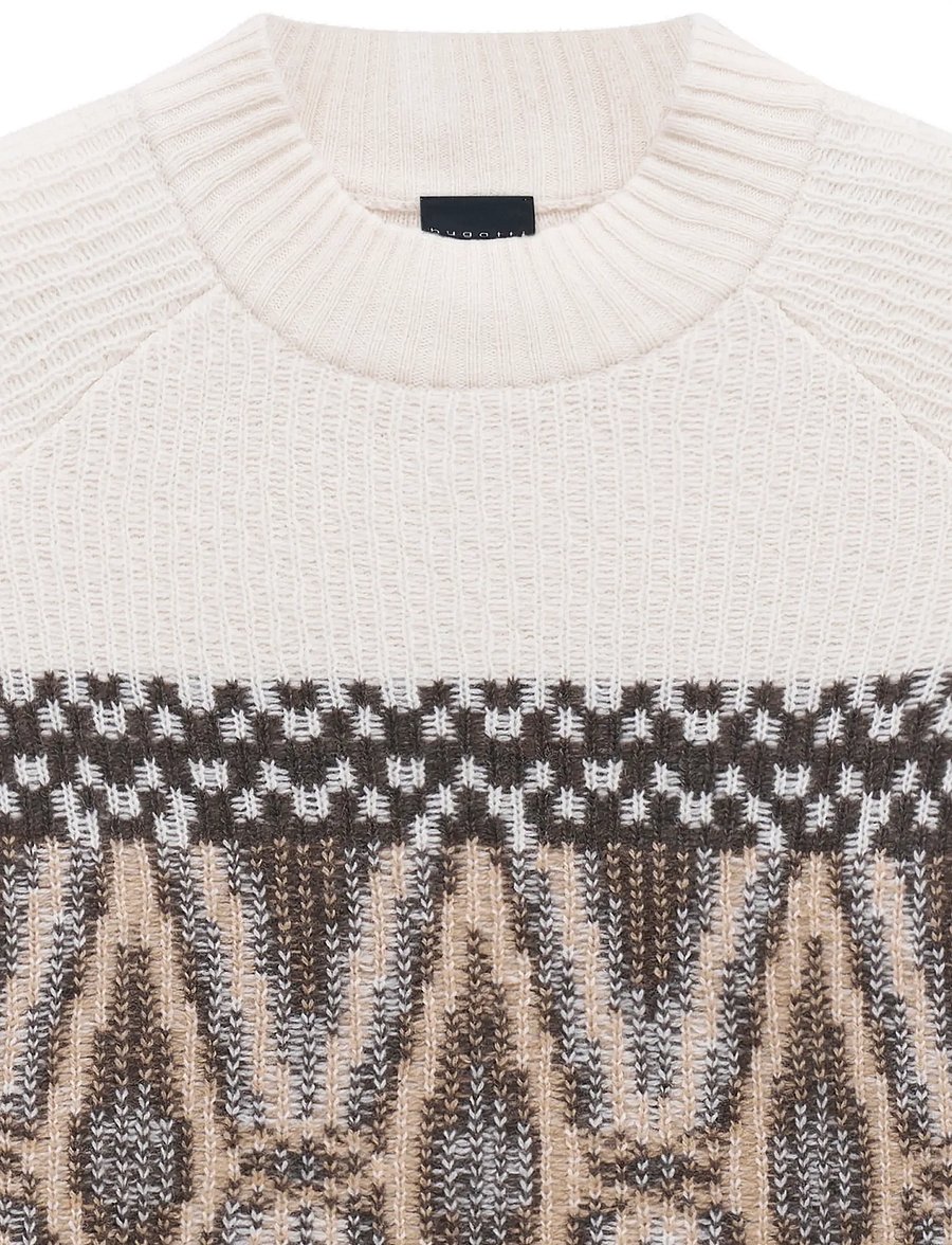 Bugatti - Turtle neck pullover - rundhalsad - ecru - 5