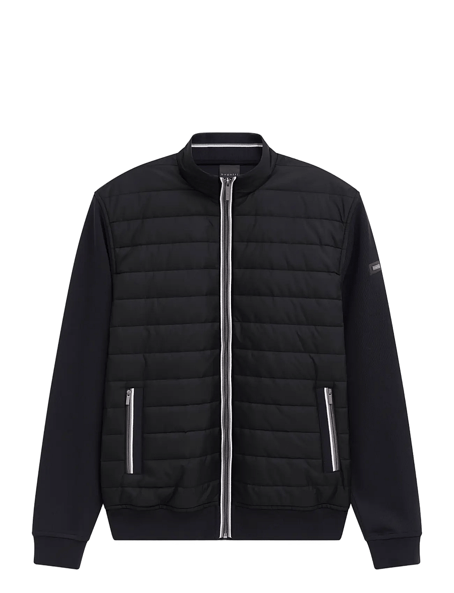 Bugatti - Sweat Jacket - hübriidjoped - black - 1