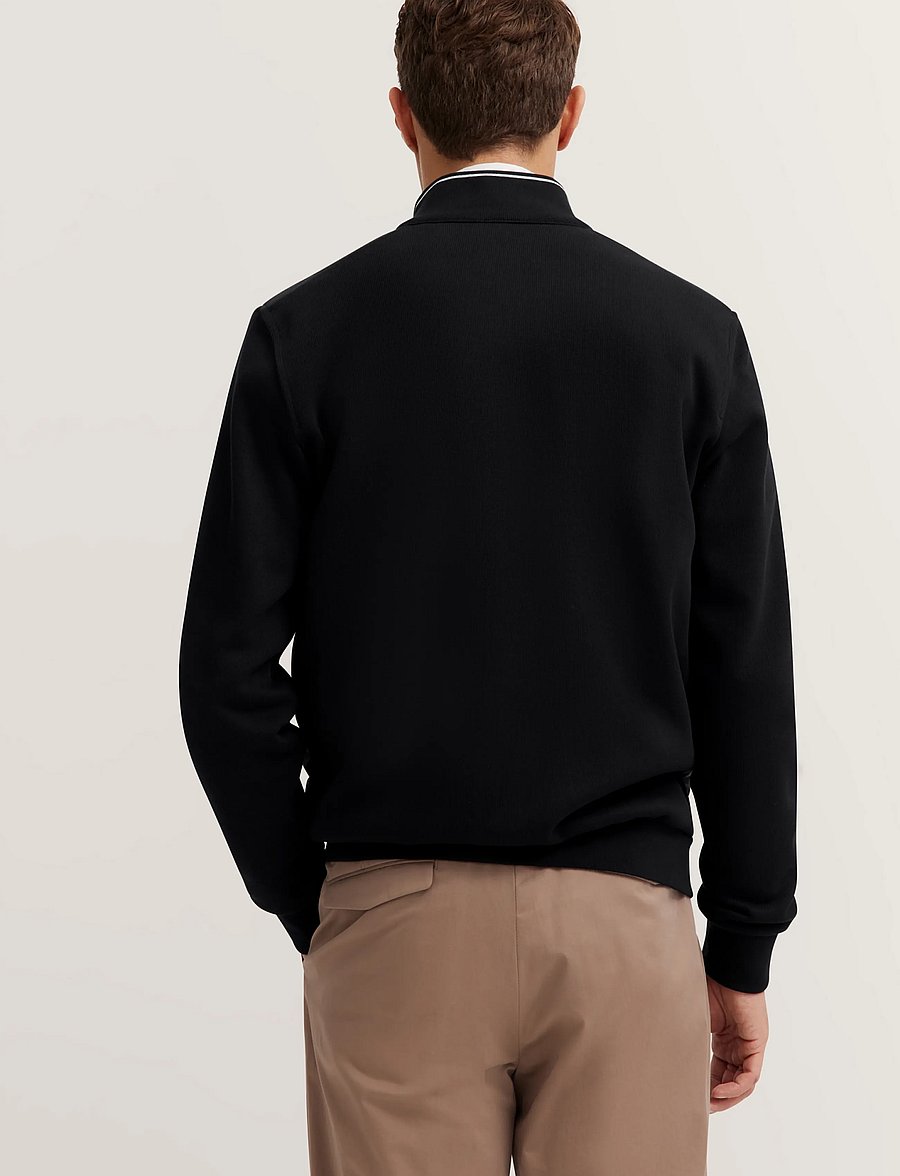 Bugatti - Sweat Jacket - hübriidjoped - black - 3