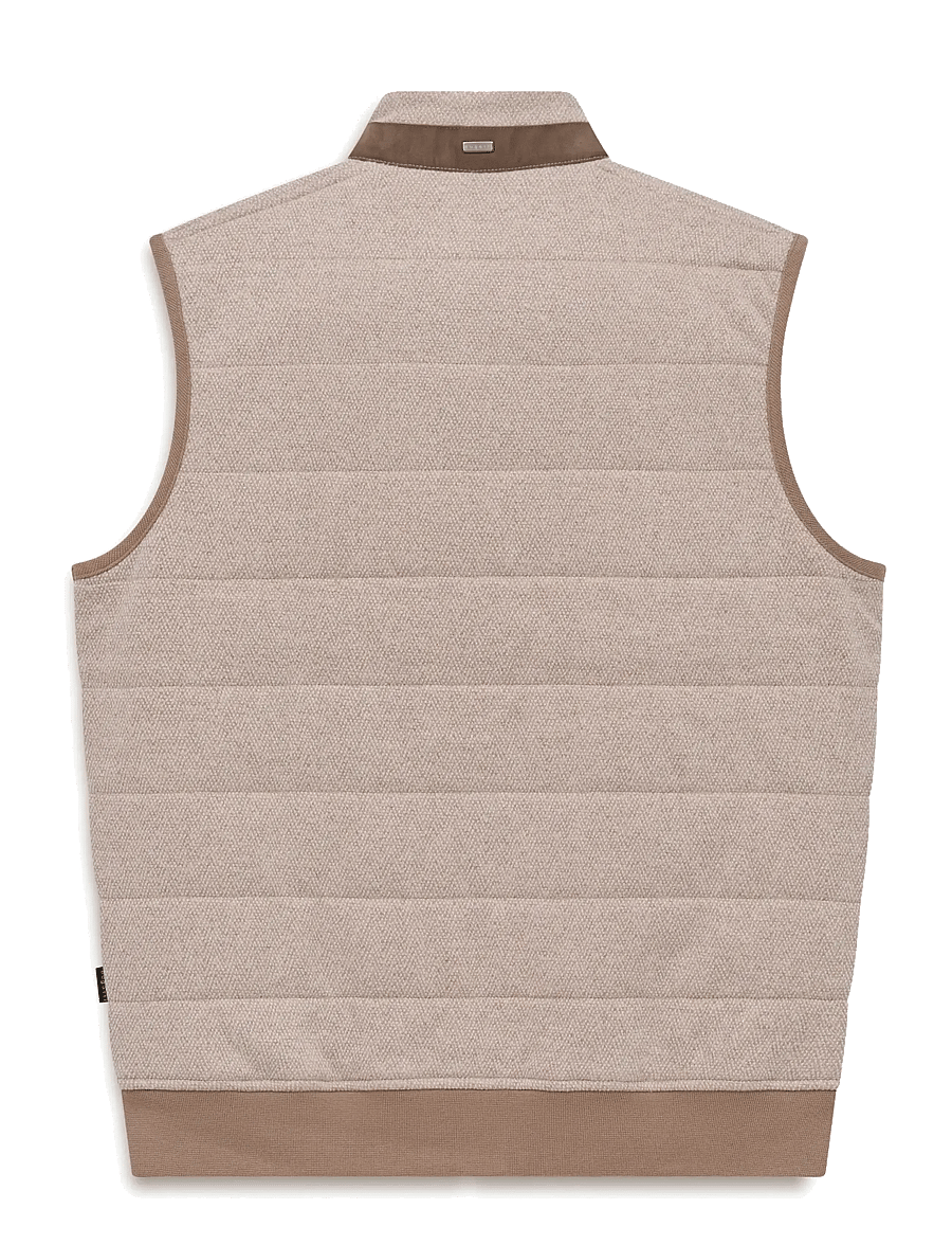 Bugatti - Knitted waistcoat - westen - beige - 2