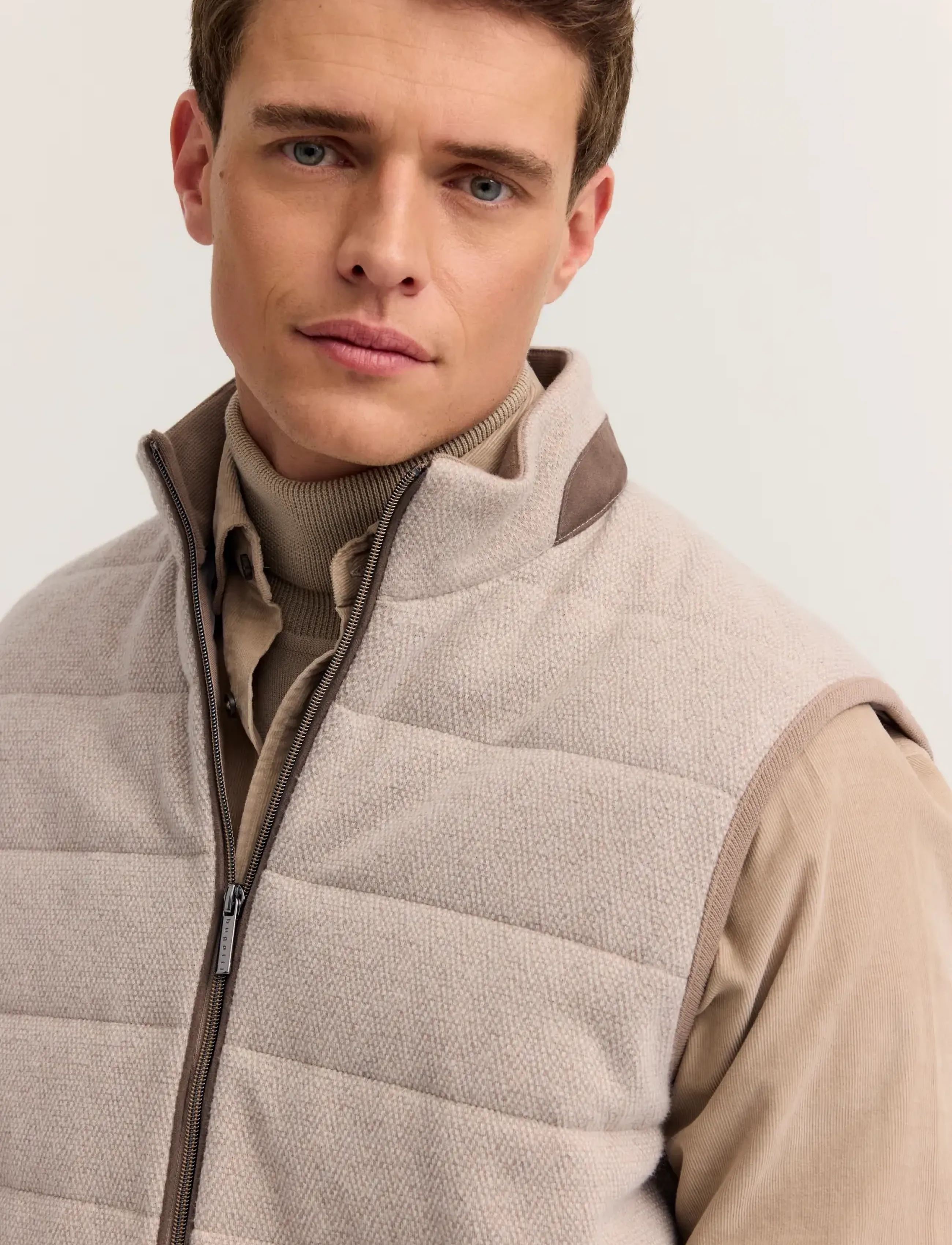 Bugatti Knitted Waistcoat västar herr – bild 3