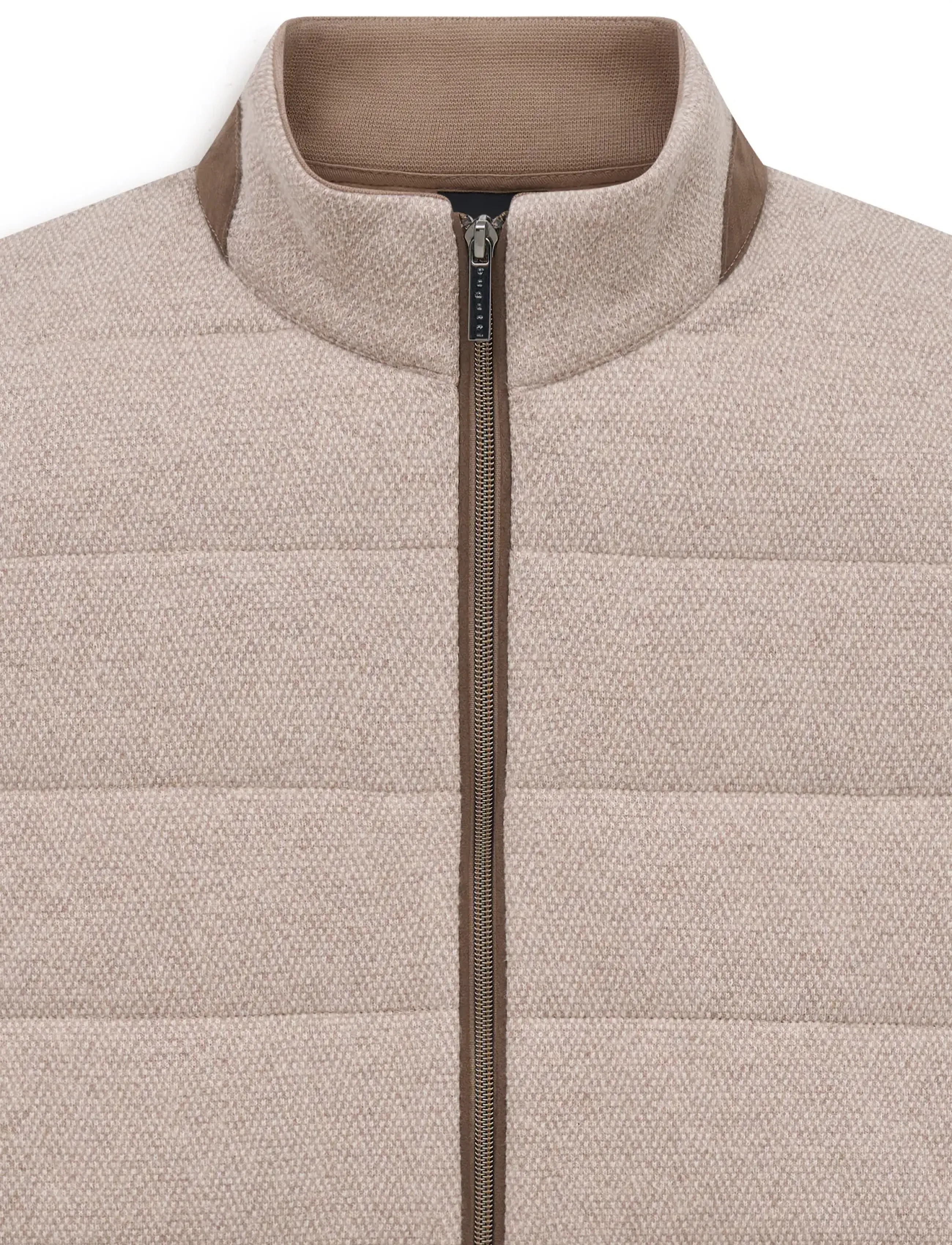 Bugatti - Knitted waistcoat - westen - beige - 5