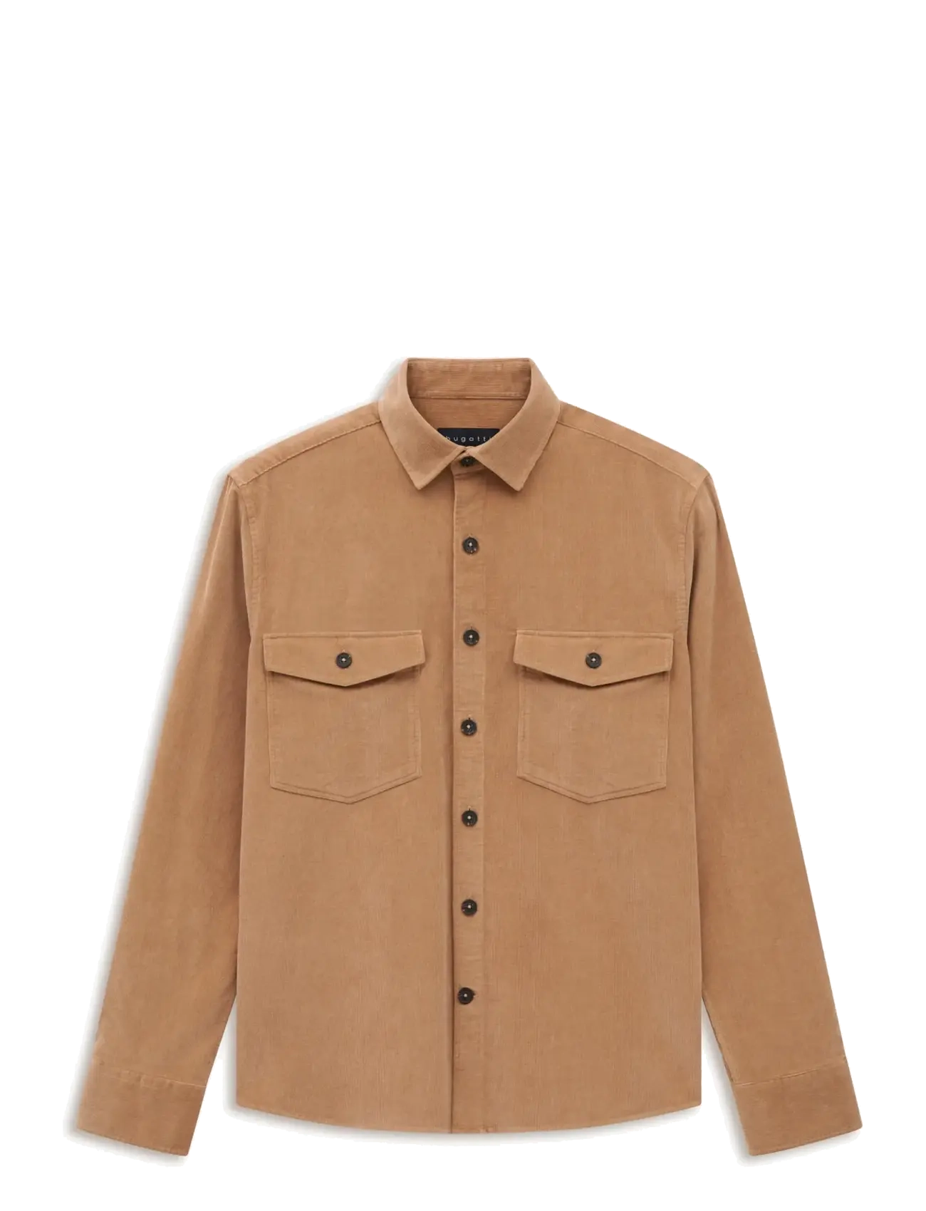 Bugatti - Casual shirt 1/1 sleeve - casual skjorter - taupe - 1