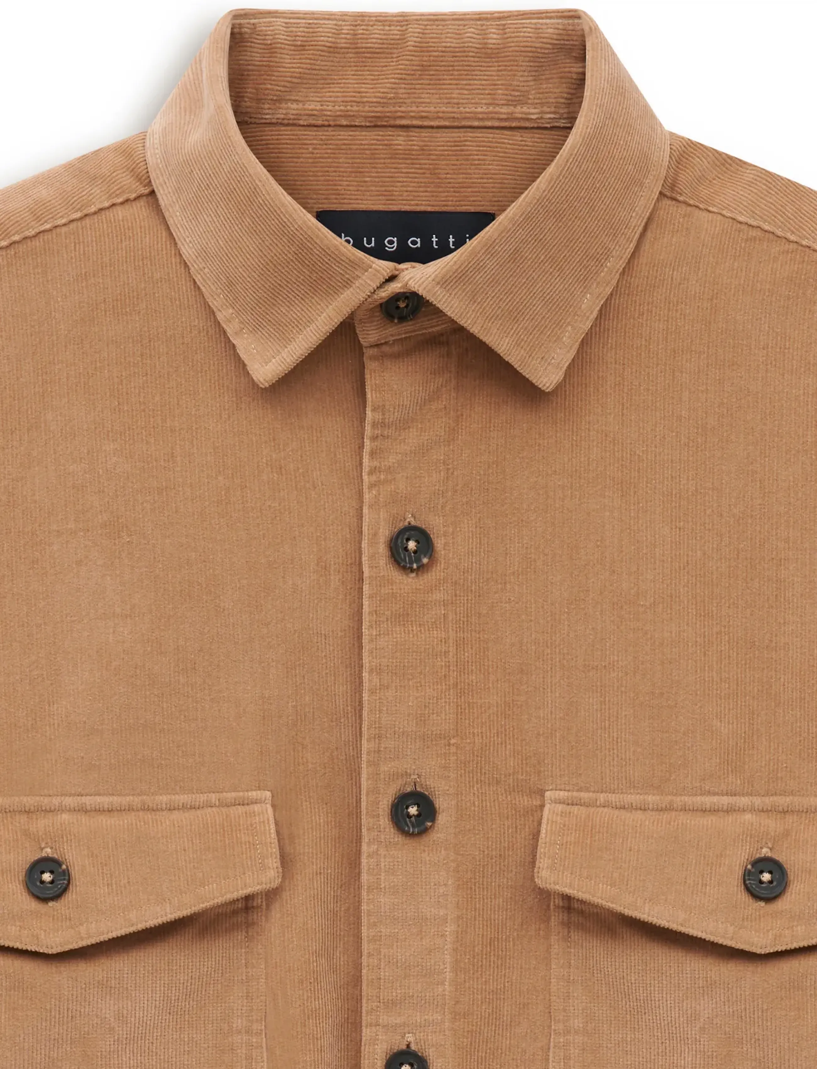 Bugatti - Casual shirt 1/1 sleeve - casual skjorter - taupe - 5