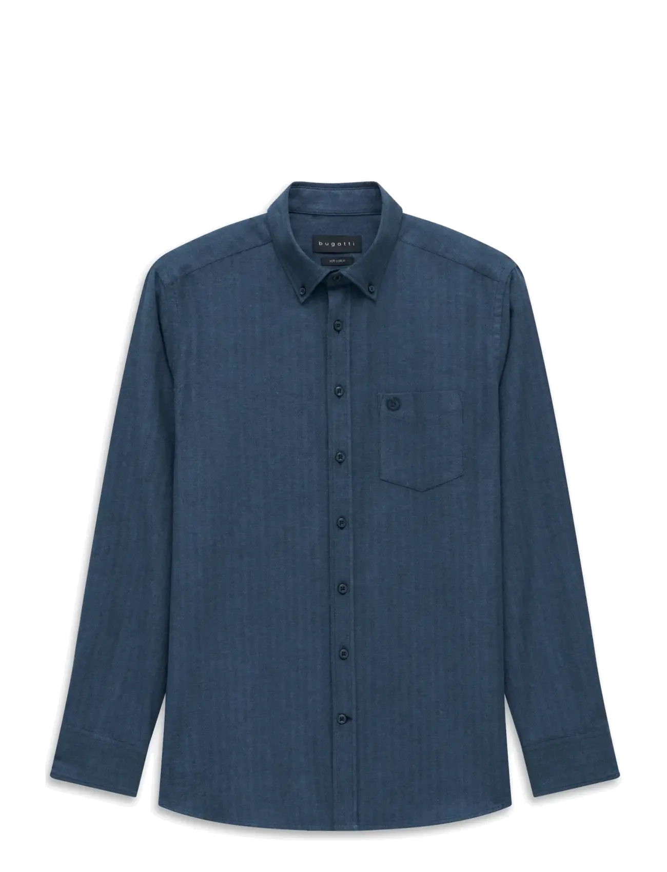 Bugatti Casual shirt 1/1 sleeve - Kleidung - NAVY BLUE / navy