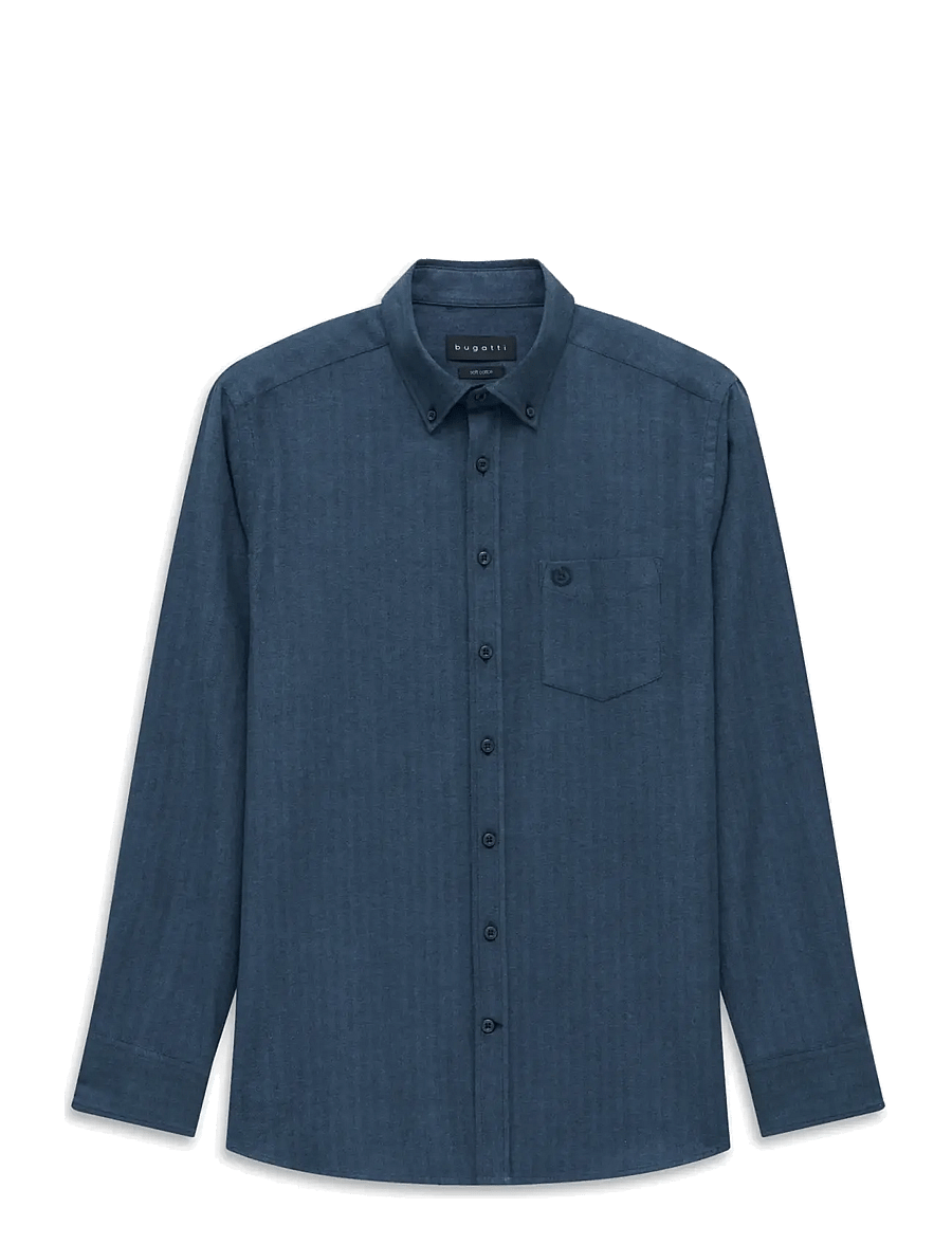 Bugatti - Casual shirt 1/1 sleeve - navy blue - 0