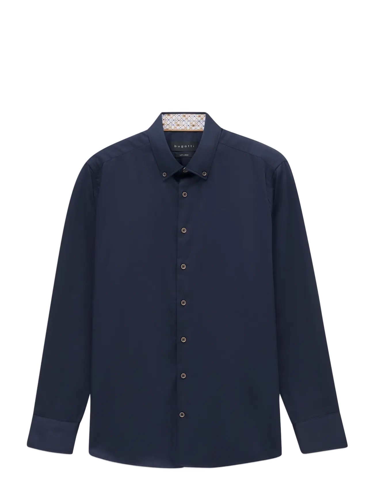 Bugatti casual shirt 1/1 sleeve - Särgid - NAVY BLUE / navy