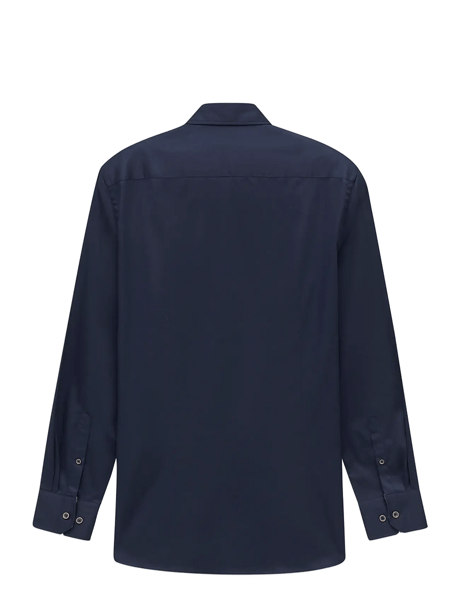 Bugatti - casual shirt 1/1 sleeve - vabaajasärgid - navy blue - 1