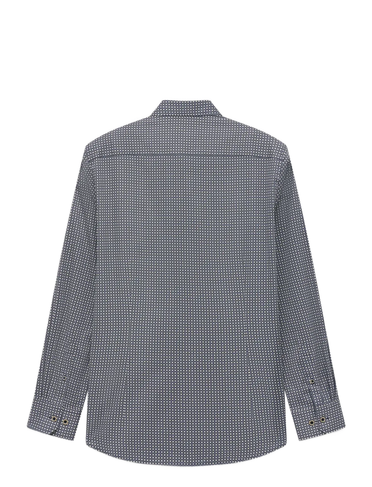 Bugatti - casual shirt 1/1 sleeve - vabaajasärgid - navy blue - 1