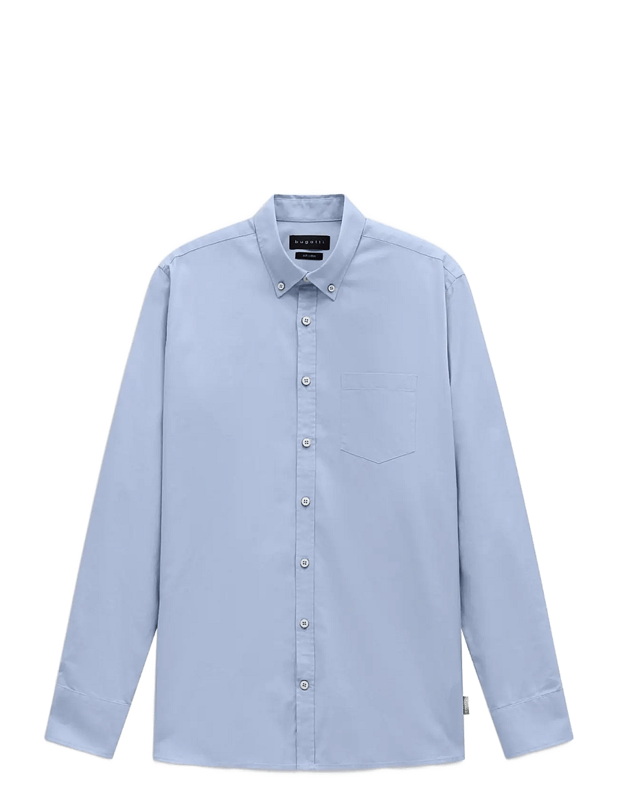 Bugatti - casual shirt 1/1 sleeve - oxfordi särgid - light blue - 1