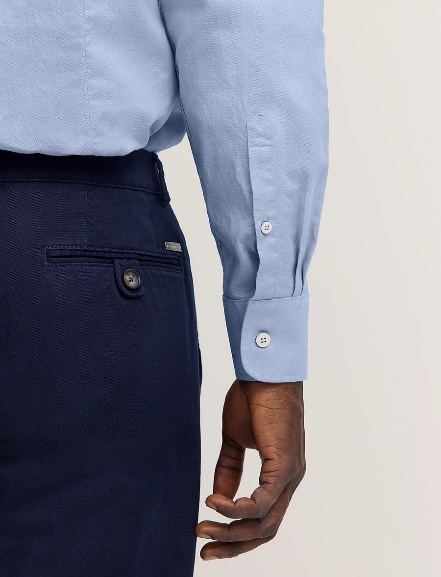 Bugatti - casual shirt 1/1 sleeve - oxfordi särgid - light blue - 5