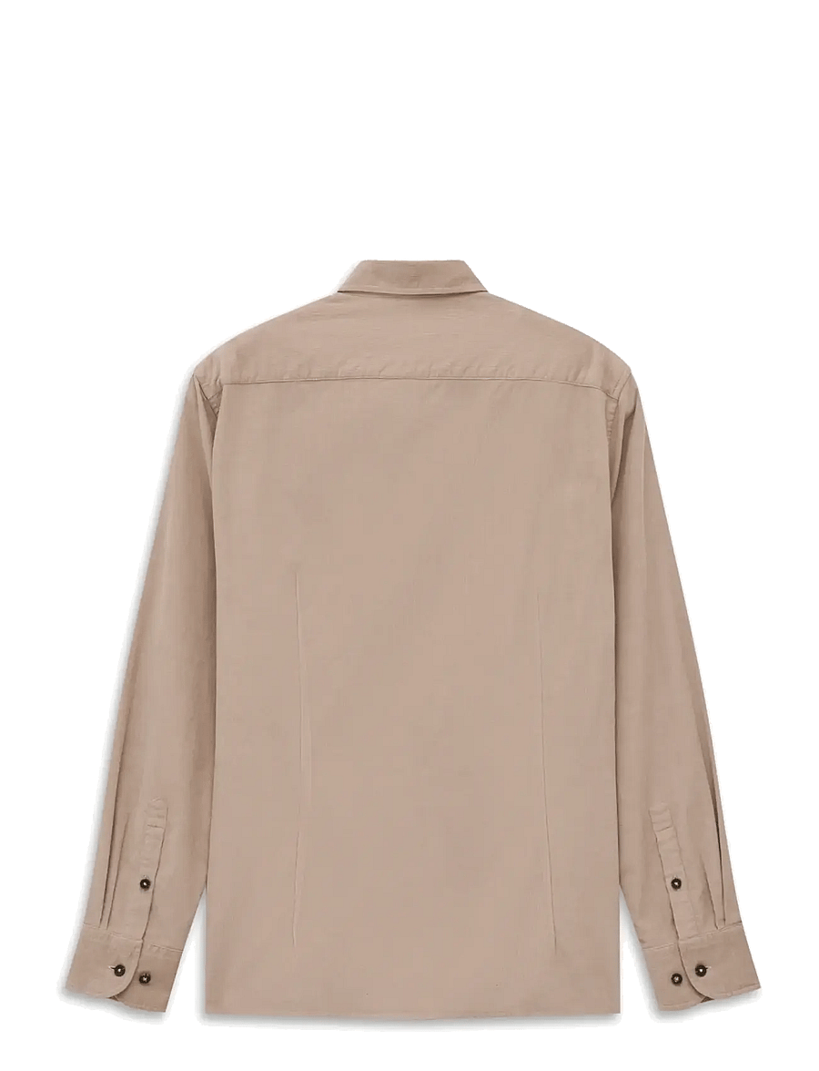 Bugatti - Casual shirt 1/1 sleeve - casual skjorter - beige - 2
