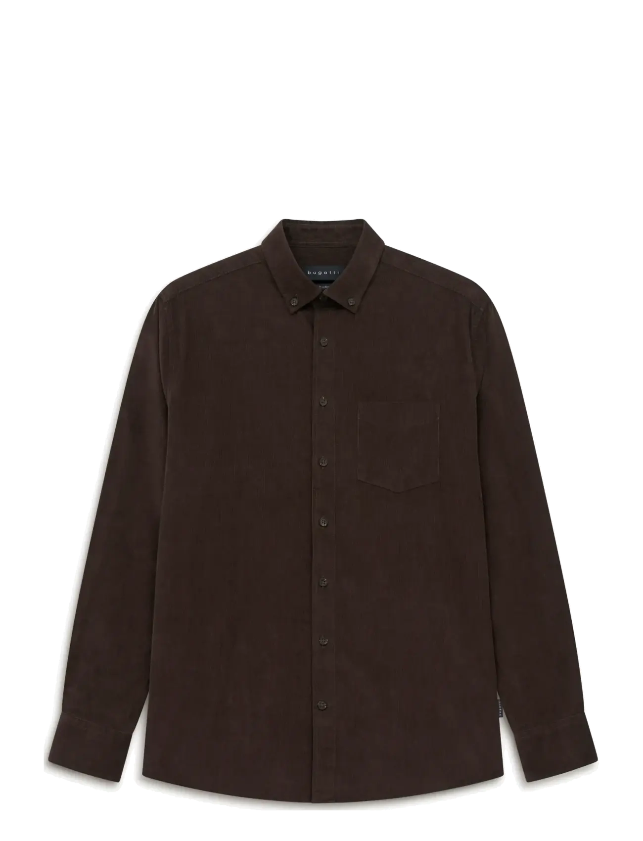 Bugatti - Casual shirt 1/1 sleeve - manchesterskjortor - brown - 1