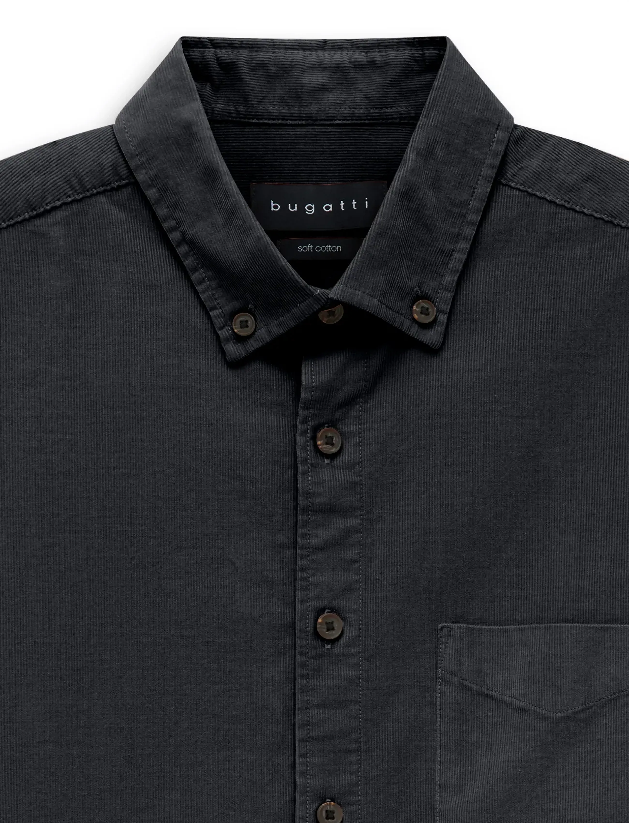 Bugatti - Casual shirt 1/1 sleeve - casual skjortor - navy blue - 2