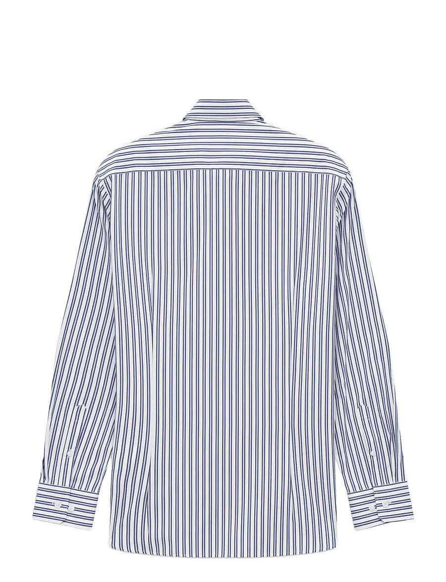 Bugatti - casual shirt 1/1 sleeve - triibulised särgid - navy blue - 2