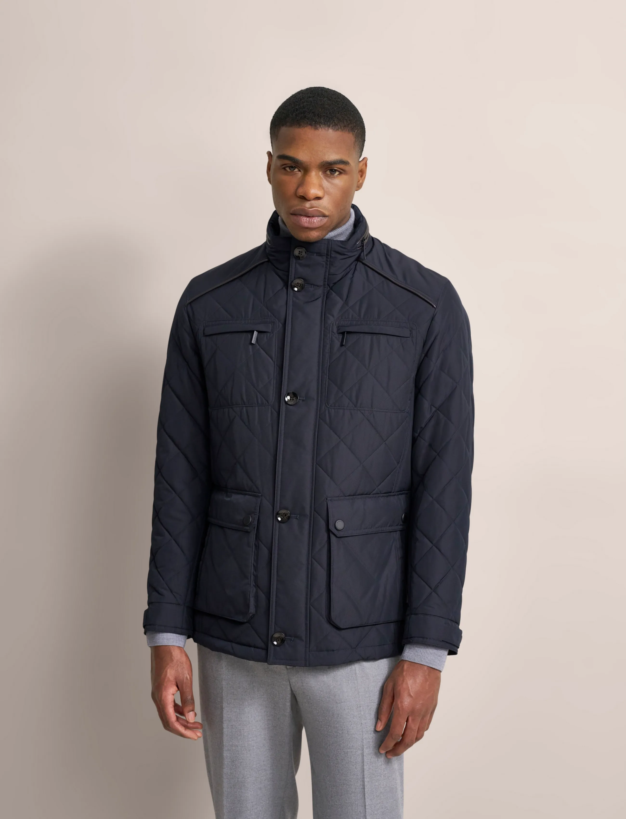 Bugatti jacket - Jackor - NAVY / navy