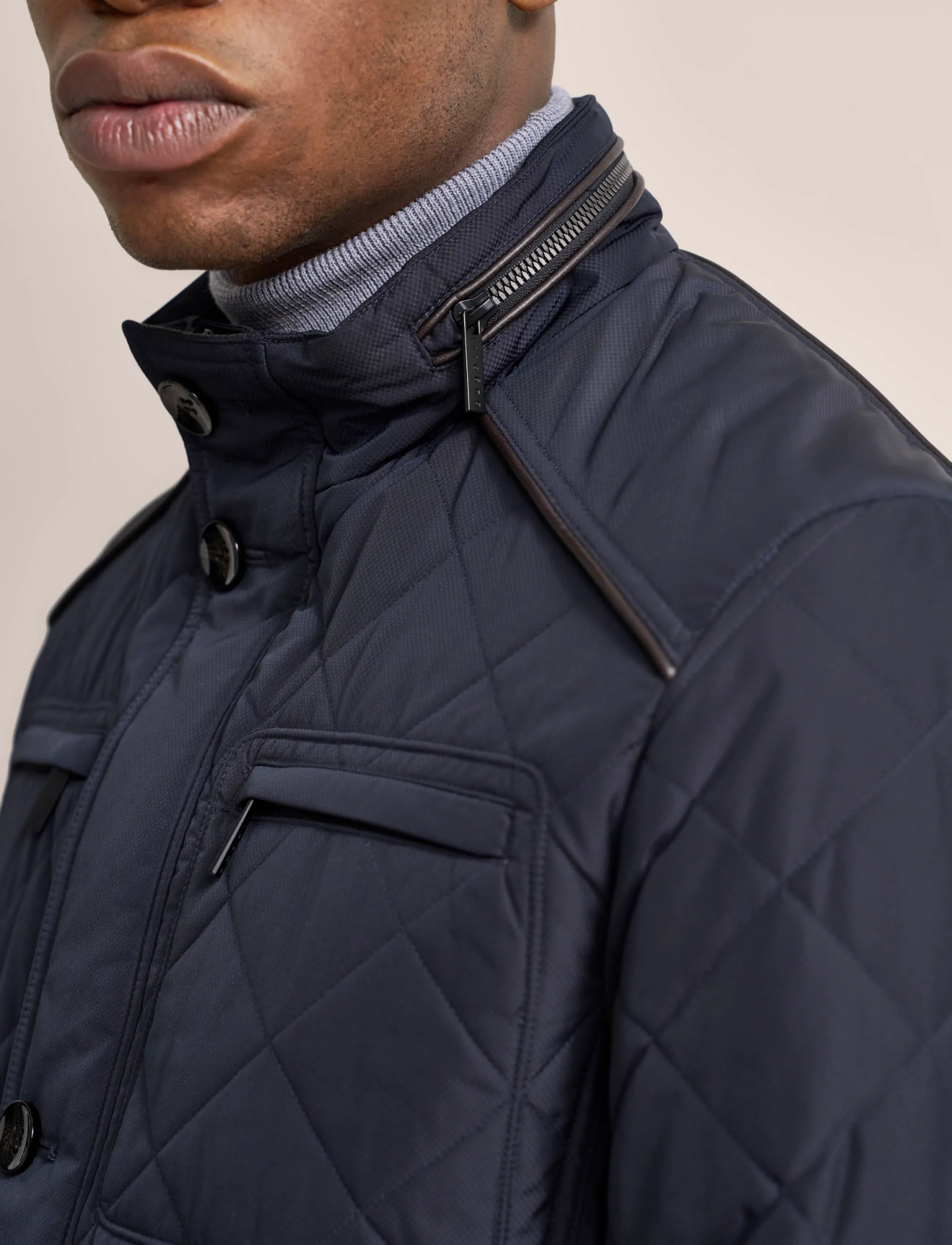 Bugatti - jacket - höstjackor - navy - 4
