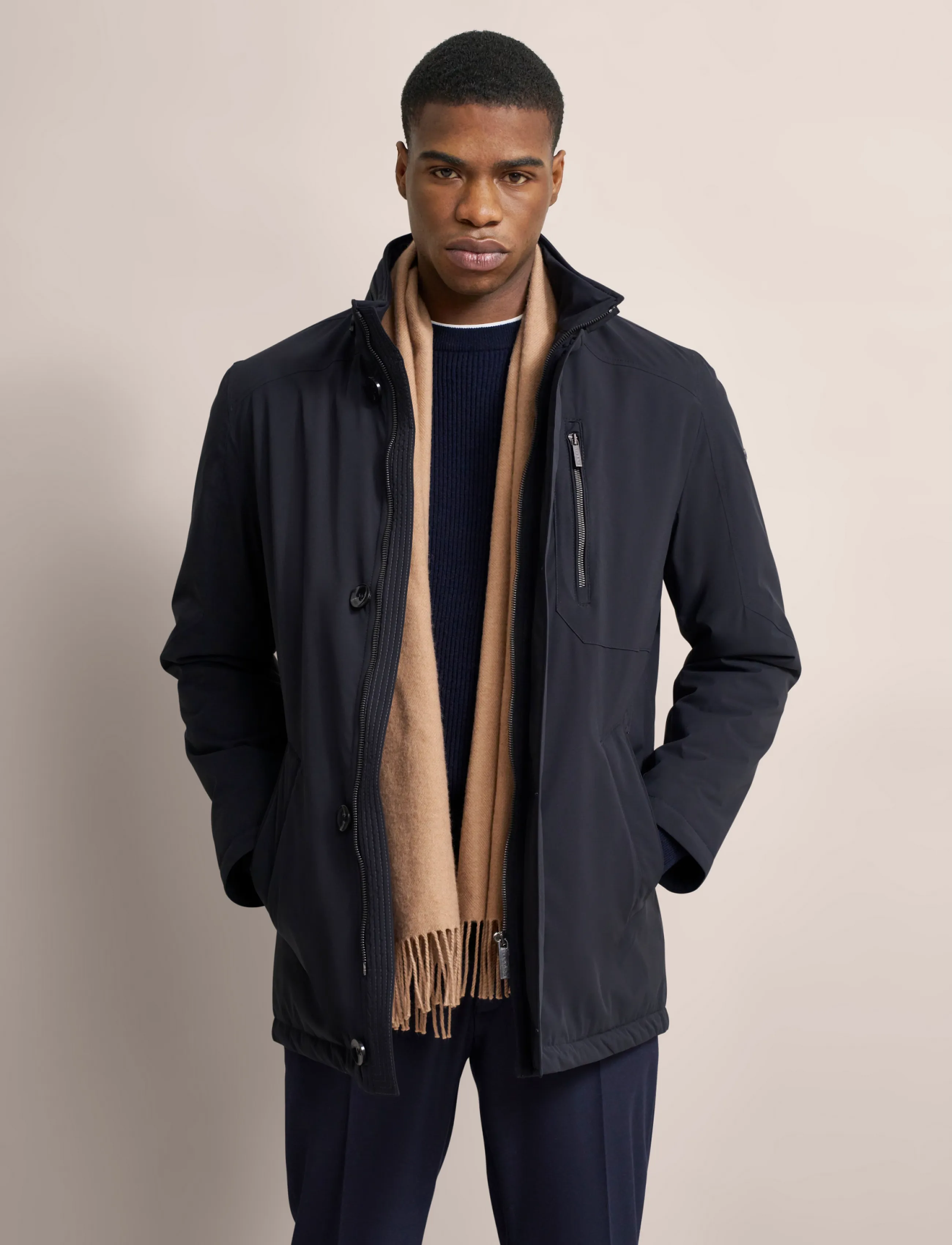 Bugatti jacket - Jackor - NAVY / navy
