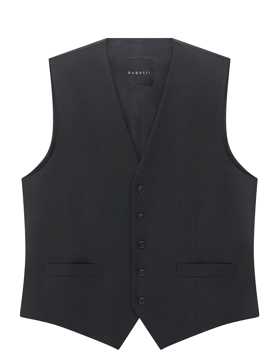 Bugatti - vest - westen - dark grey - 0