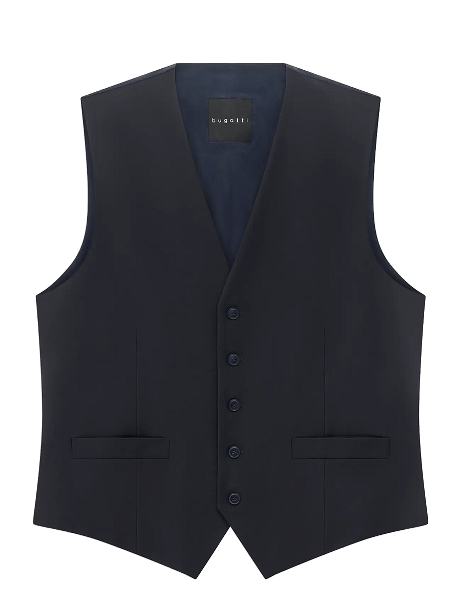 Bugatti - vest - västar - navy - 0