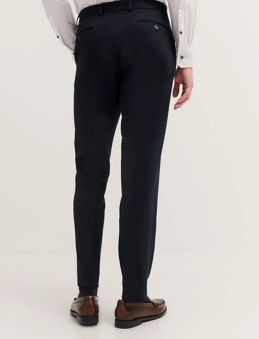 Bugatti - trousers - suit trousers - navy - 3