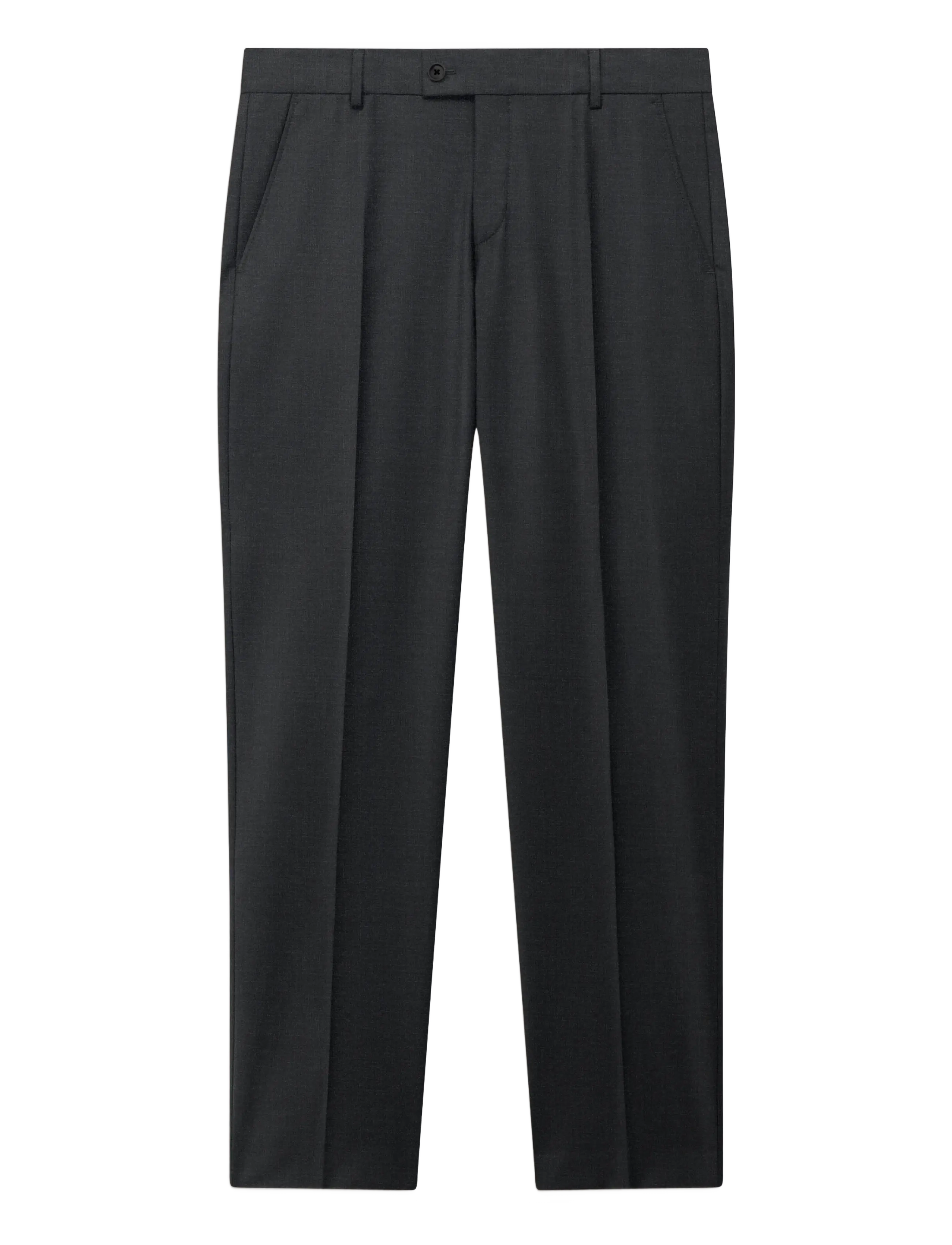 Bugatti trousers - Byxor - DARK GREY / grey