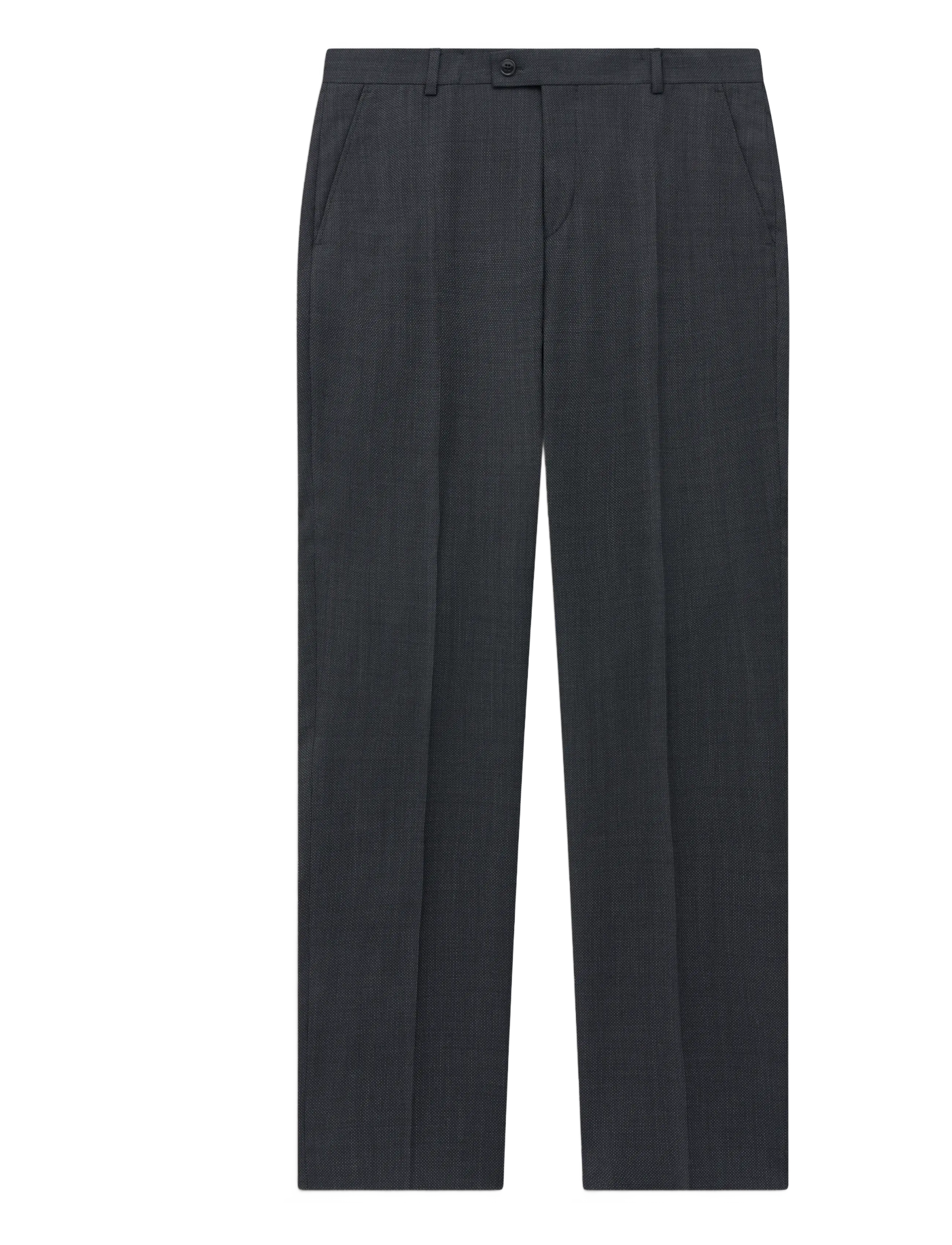Bugatti trousers - Byxor - BLACK / black