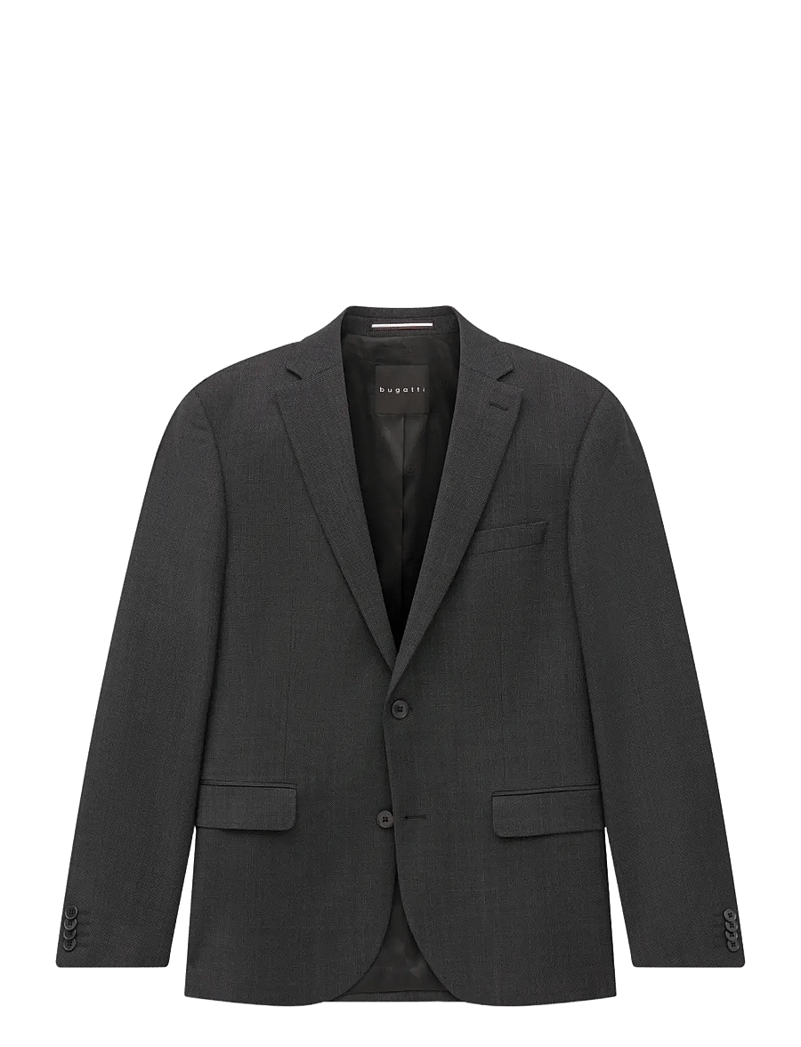 Bugatti - sports jacket - single breasted blazers - black - 0