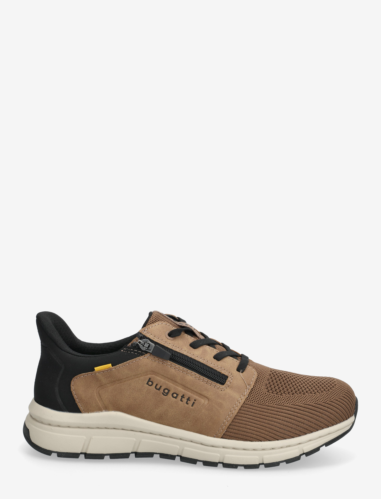 Bugatti - 6389 - low tops - cognac/black - 1