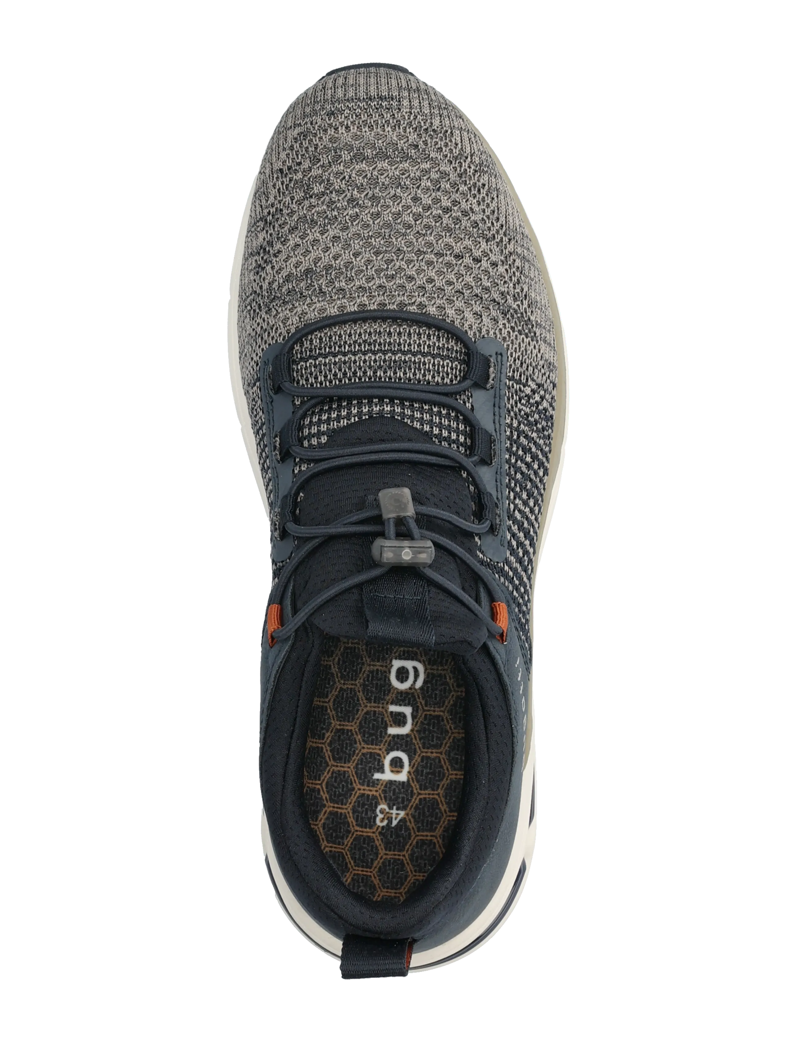 Bugatti - 6095 - herren - dark blue/taupe - 3