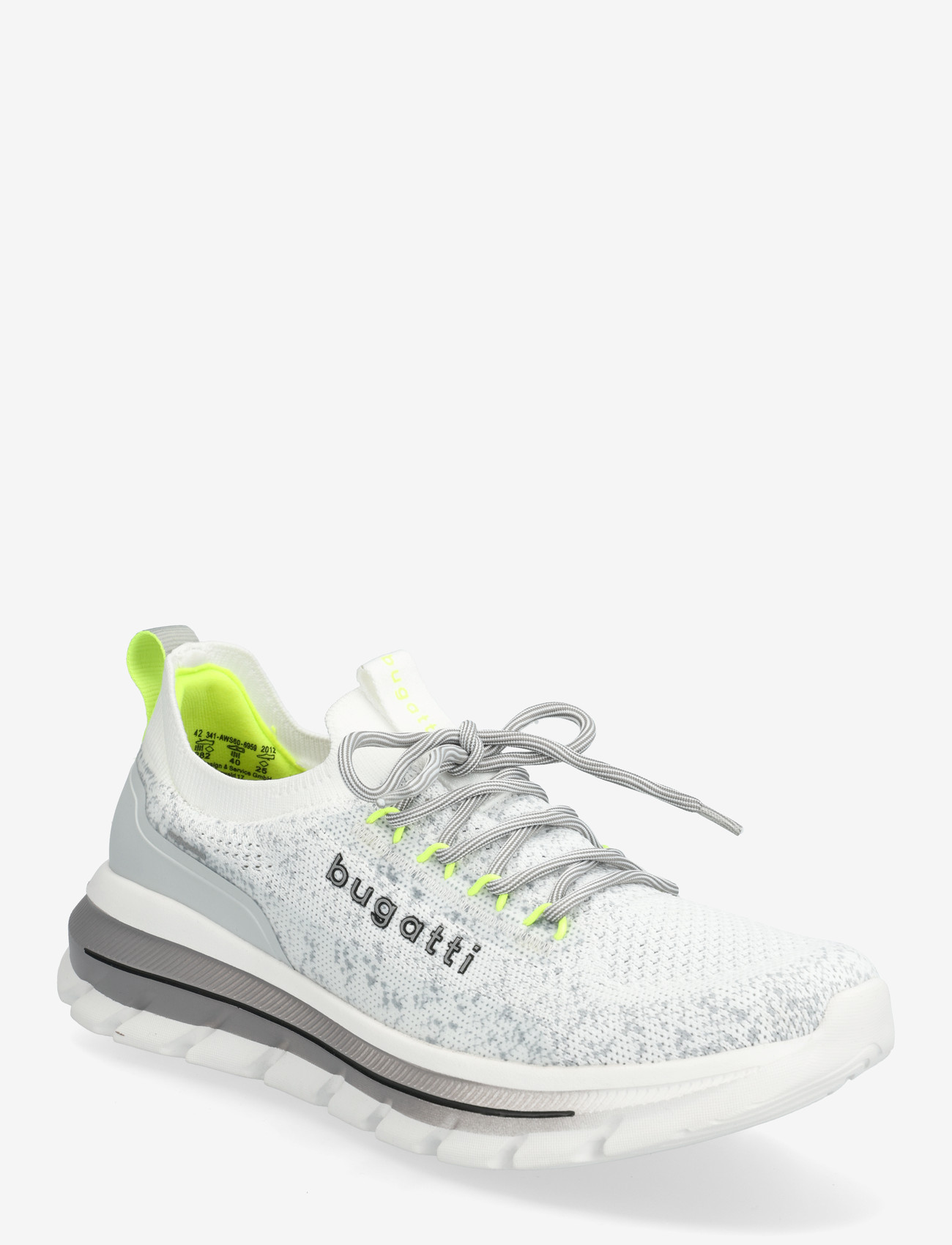 Bugatti - 6483 - niedriger schnitt - white/light grey - 0
