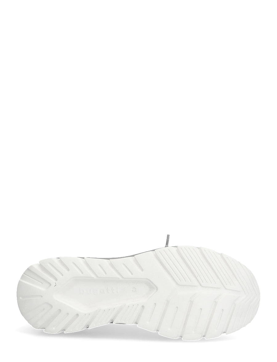 Bugatti - 6483 - zemi sporta apavi - white/light grey - 4