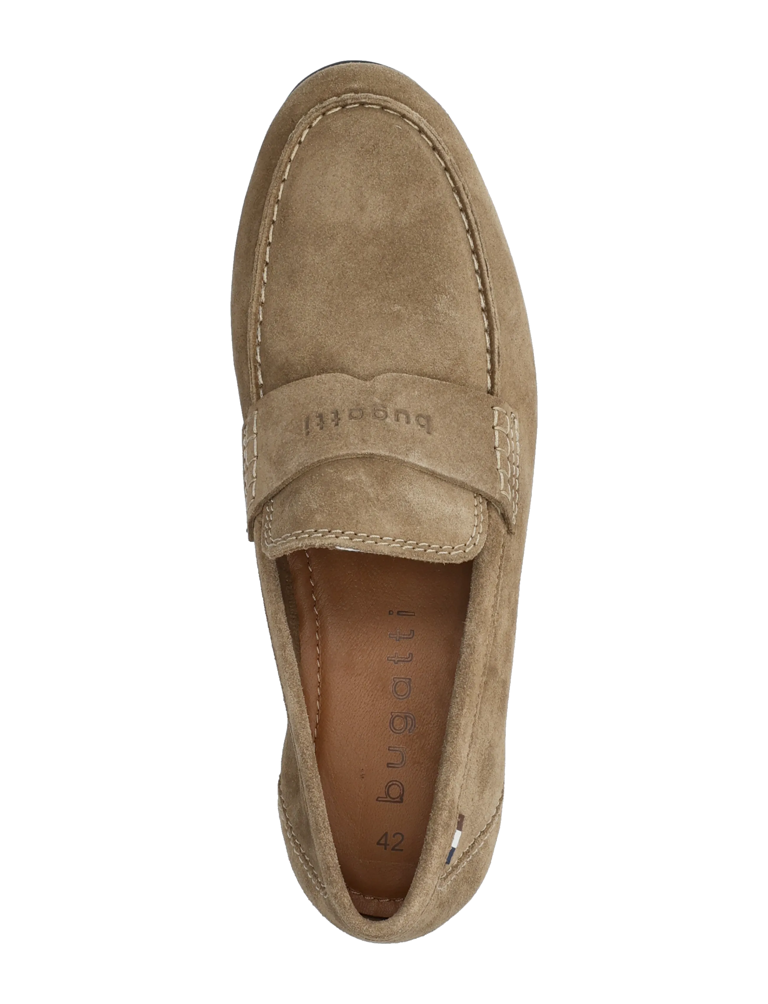Bugatti - 14033A - loafers - taupe - 3