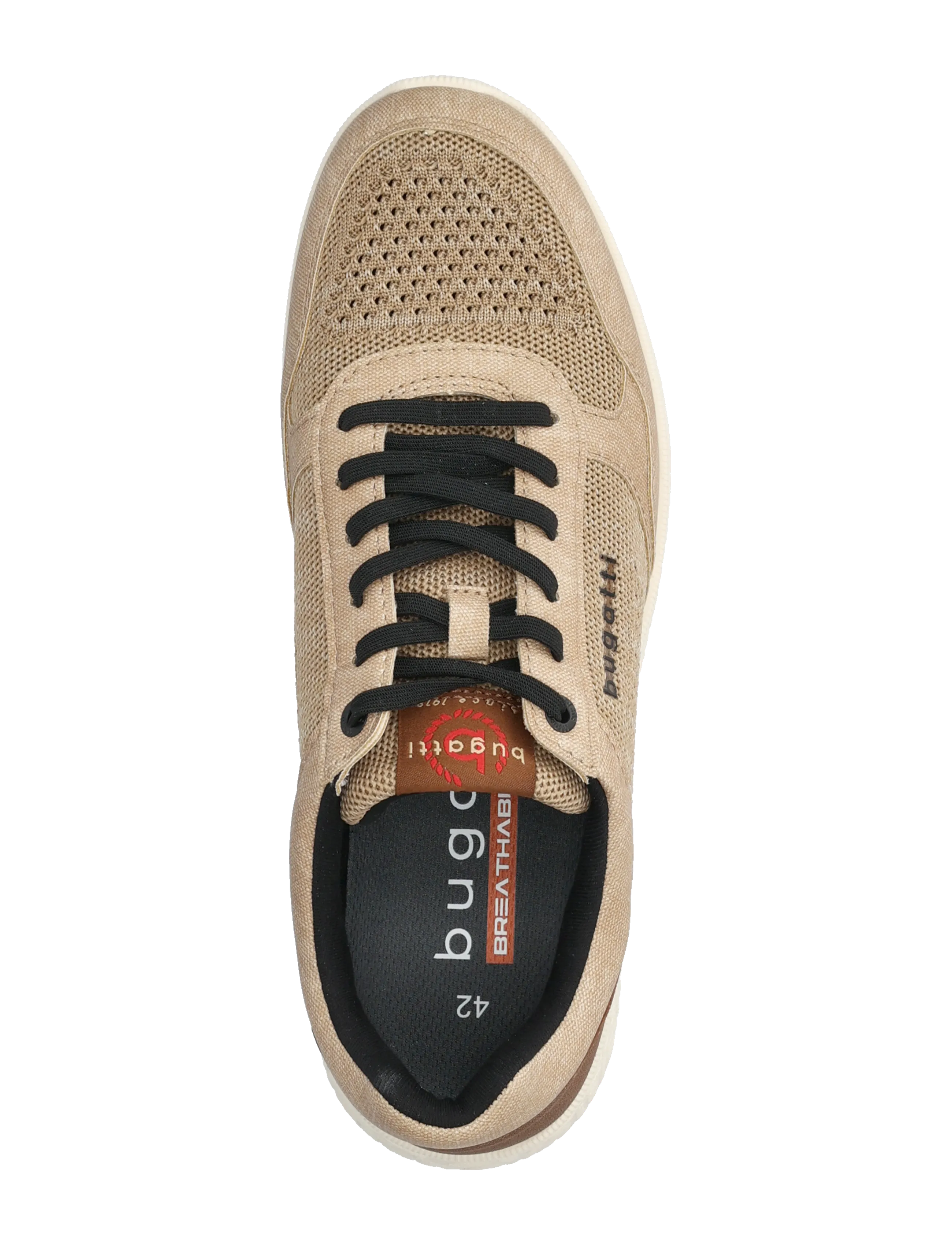 Bugatti - 6482 - sneakers med lavt skaft - beige - 3
