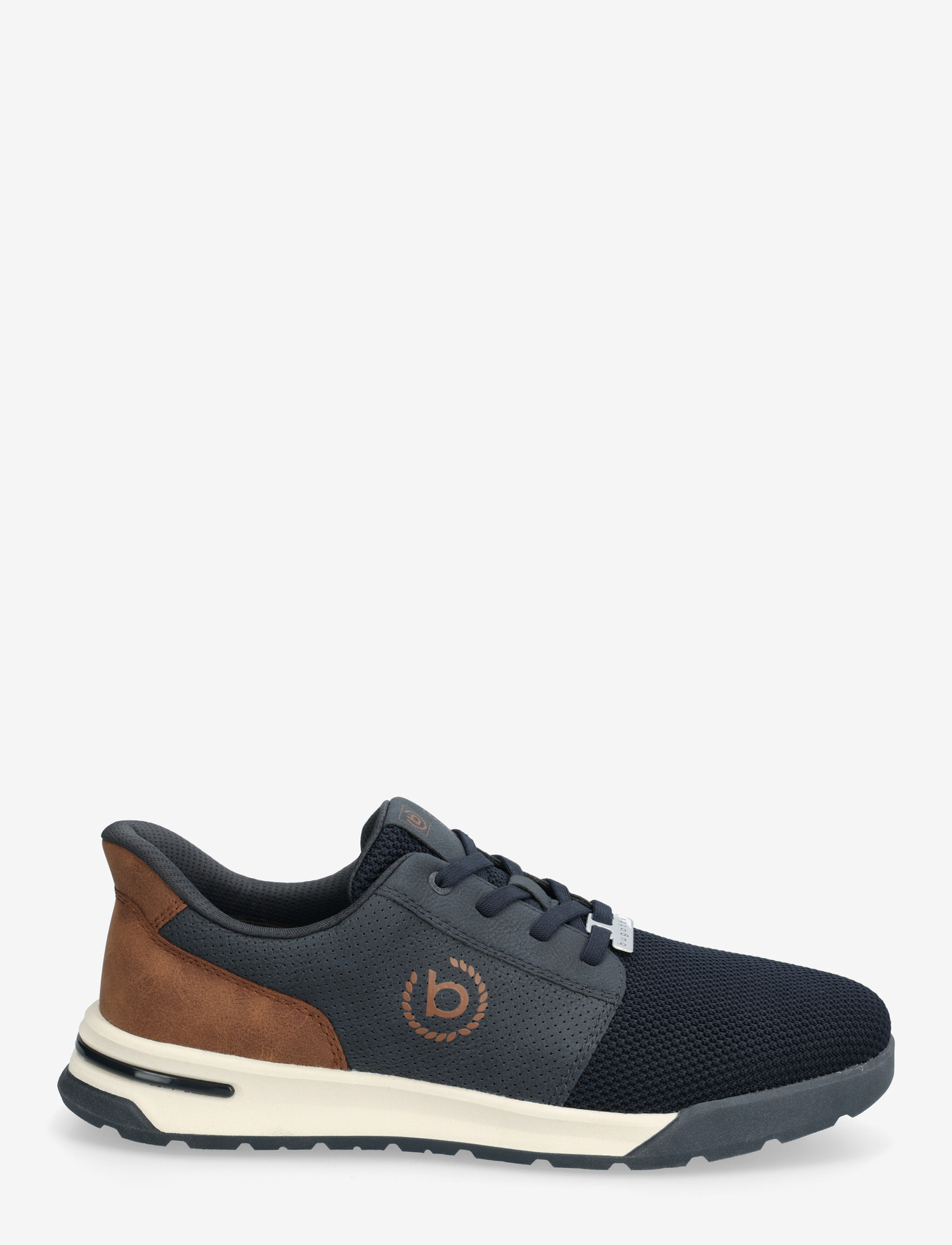 Bugatti - 6486 - low tops - dark blue/cognac - 1