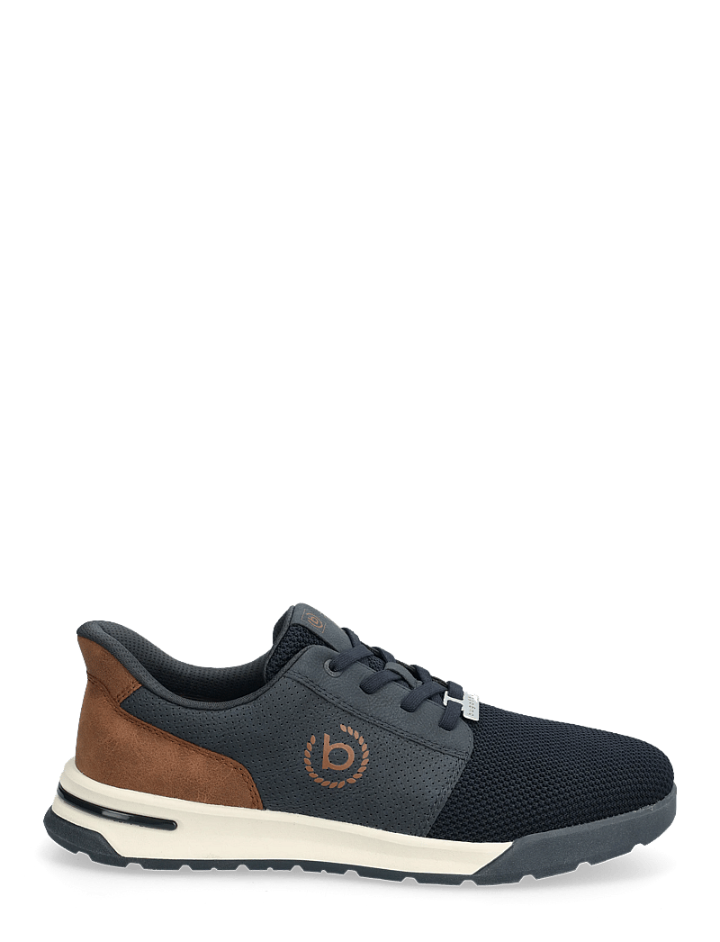 Bugatti - 6486 - low tops - dark blue/cognac - 1