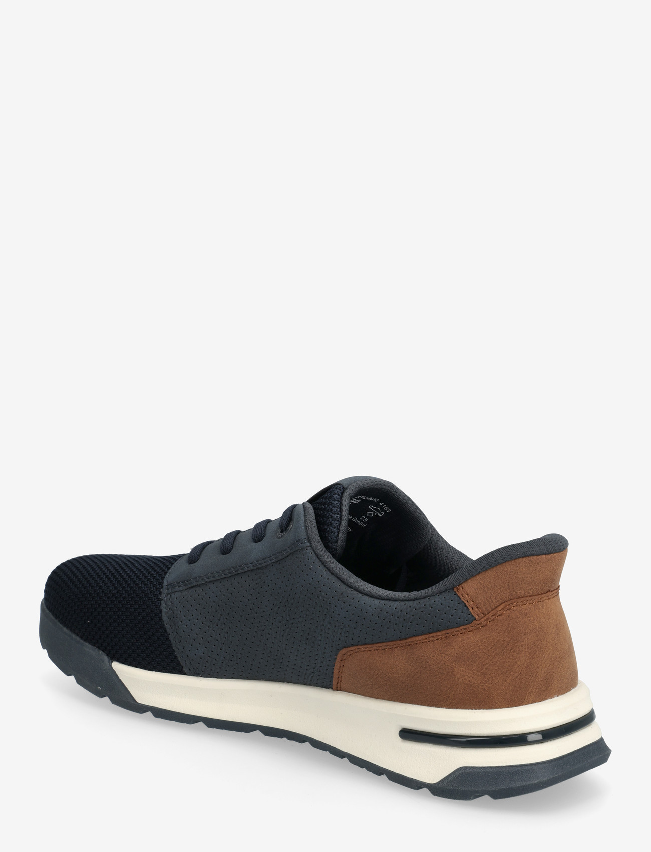 Bugatti - 6486 - low tops - dark blue/cognac - 2