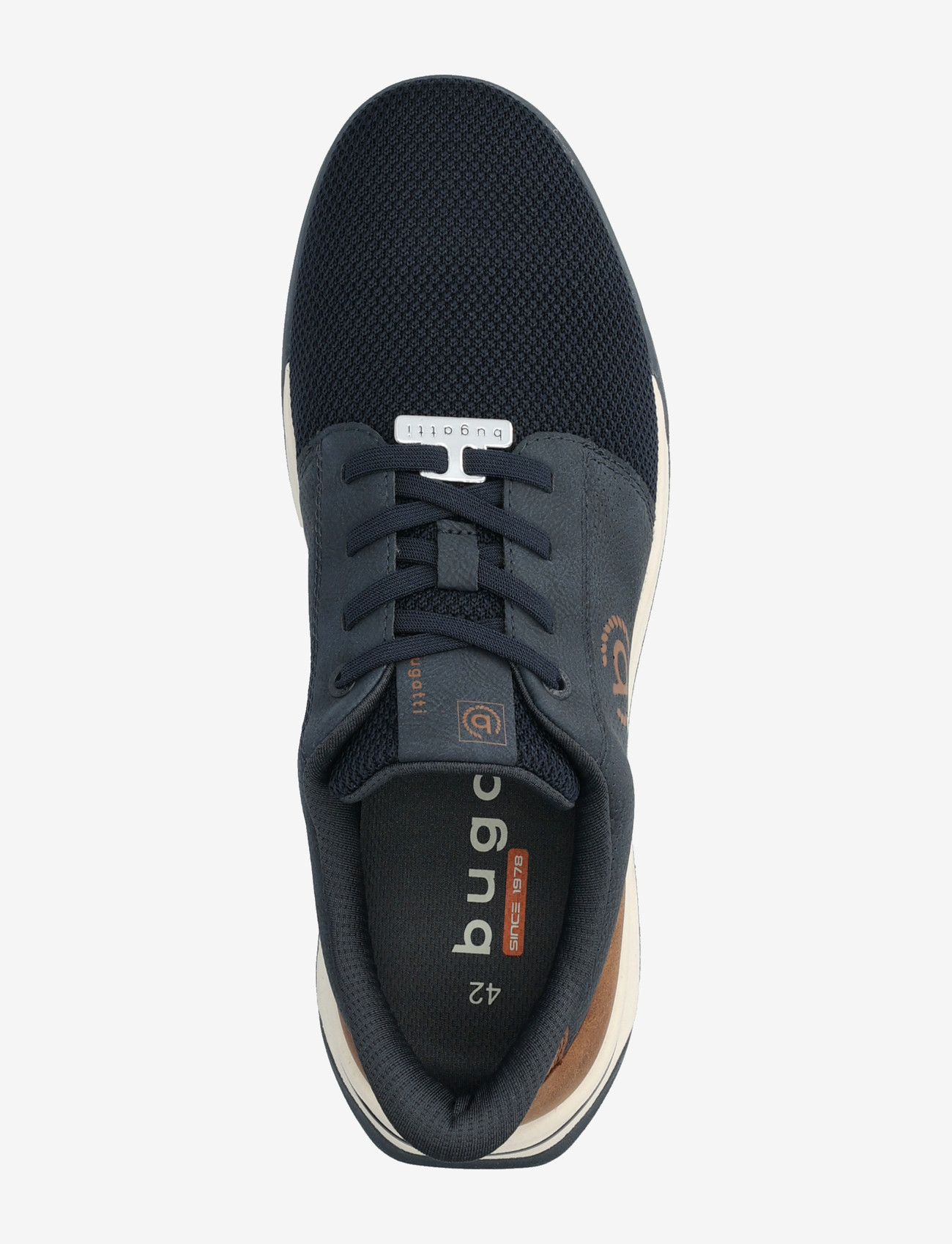 Bugatti - 6486 - low tops - dark blue/cognac - 3