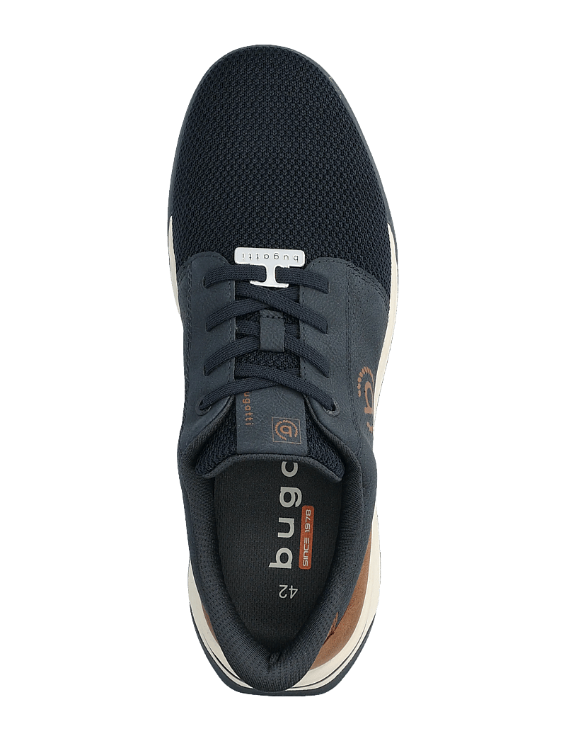 Bugatti - 6486 - low tops - dark blue/cognac - 3